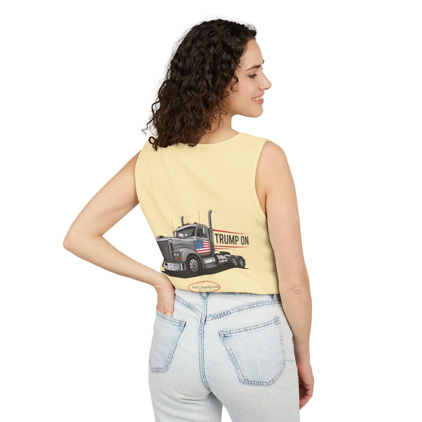 Trump on tank top