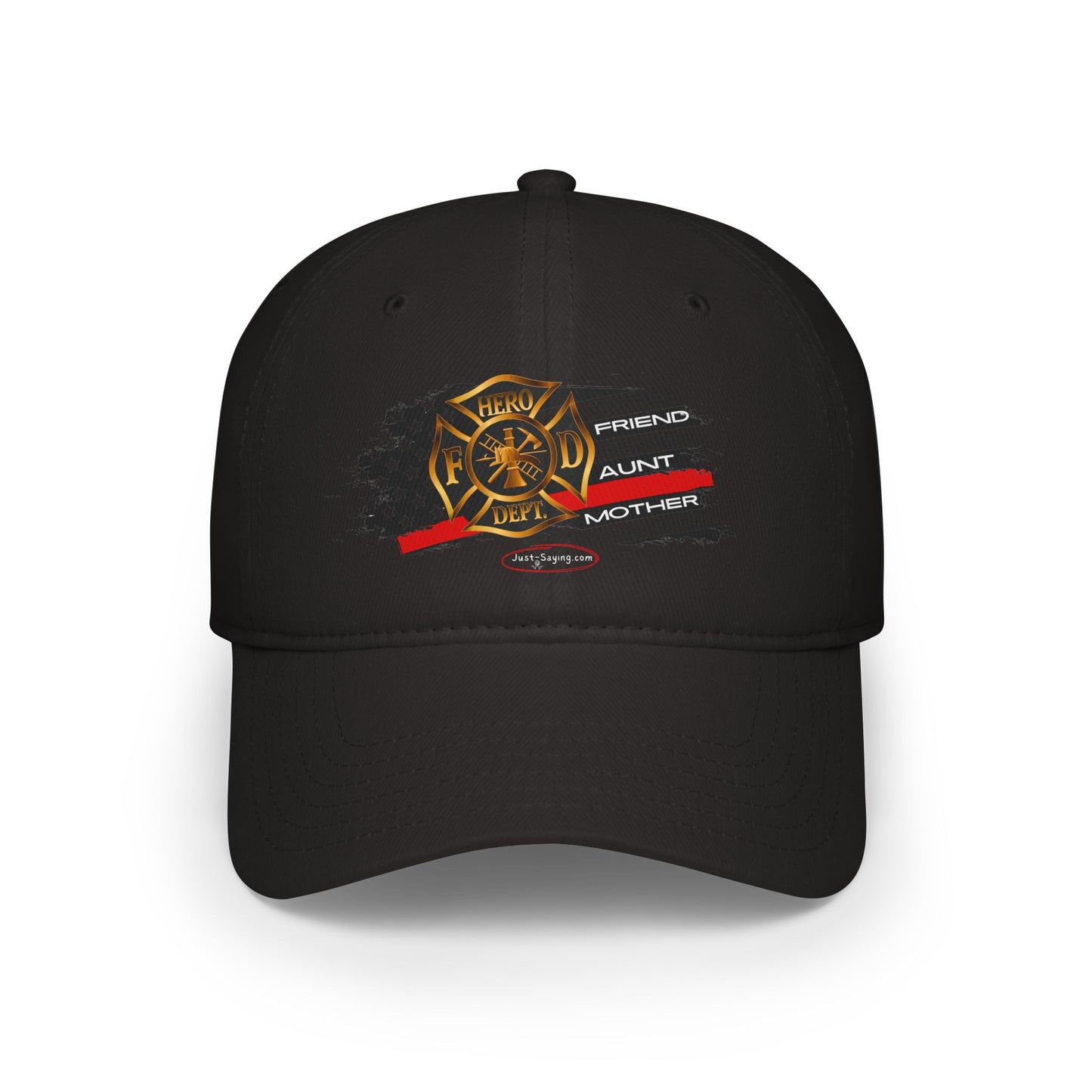 Female Fire Hero Low Profile Baseball Cap