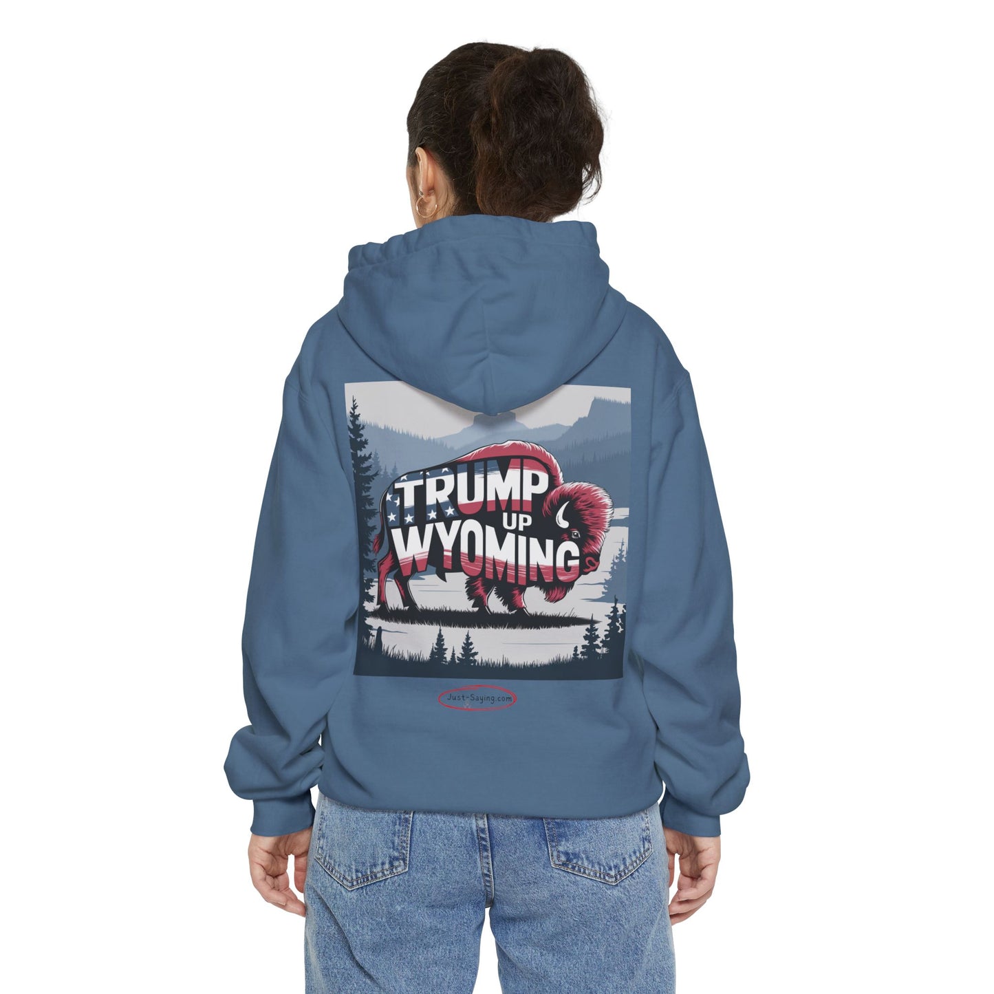 Hoodie: Trump 47 / Trump up Wyoming