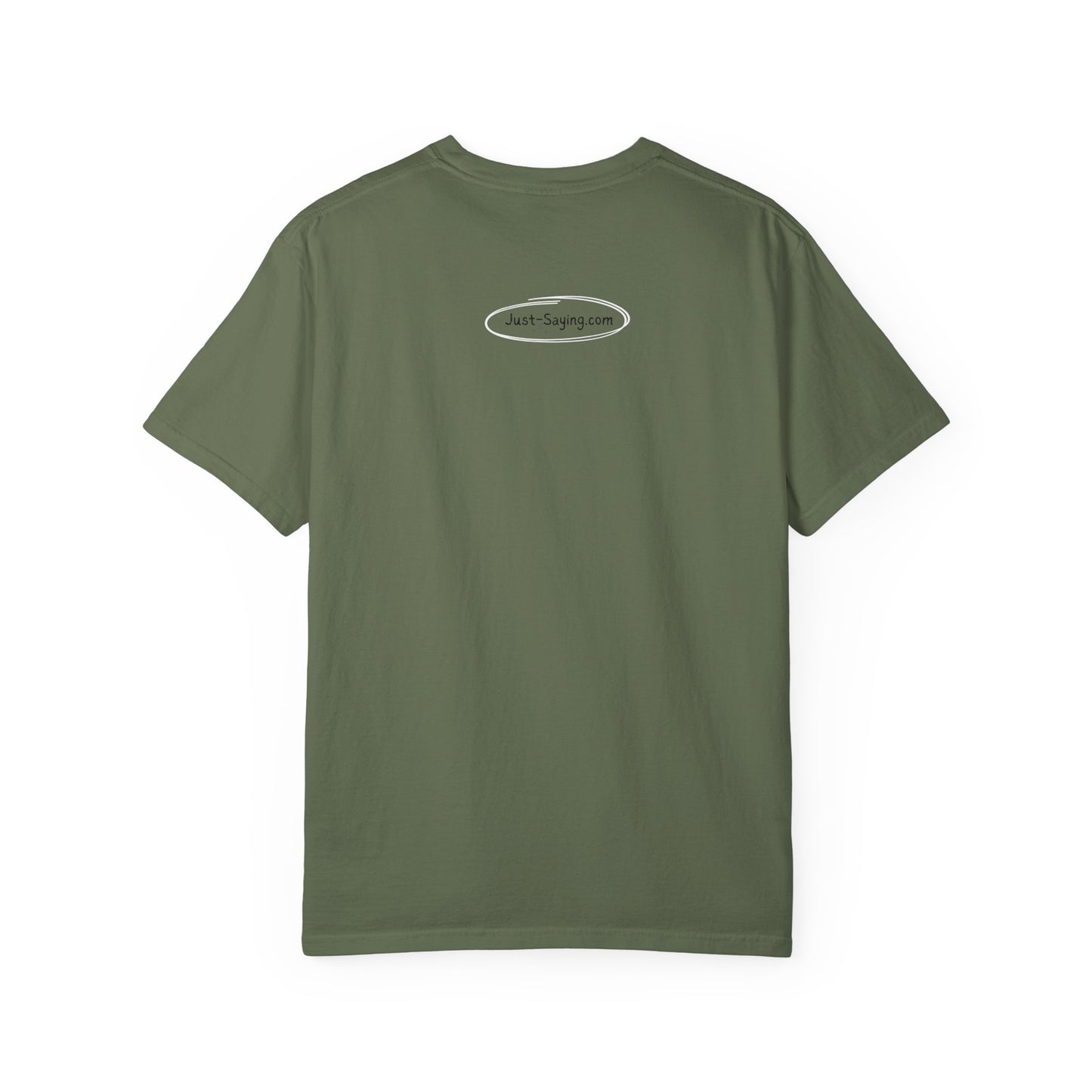 Male Police Hero Garment-Dyed T-shirt