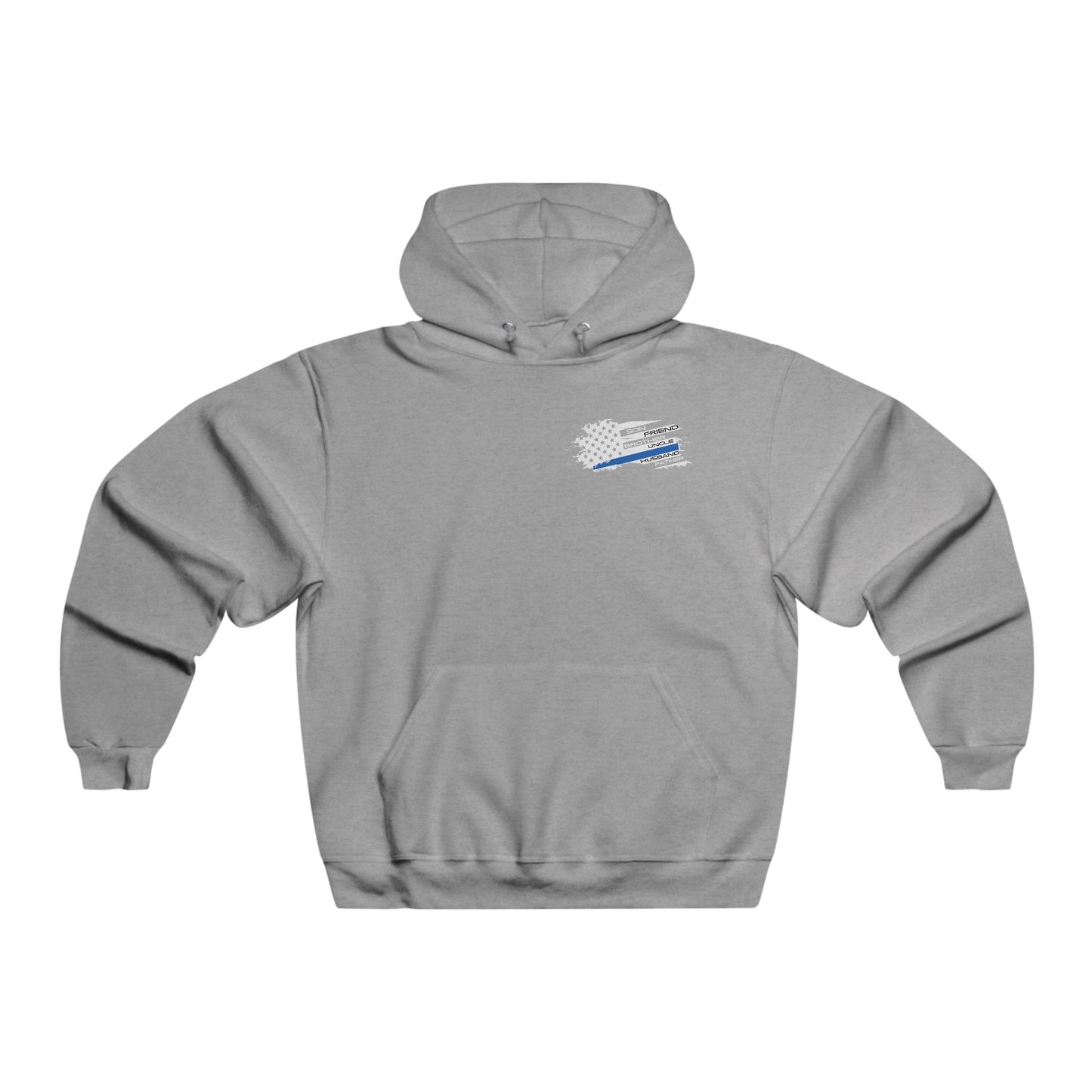 Male Police Hero NUBLEND® Hooded Sweatshirt