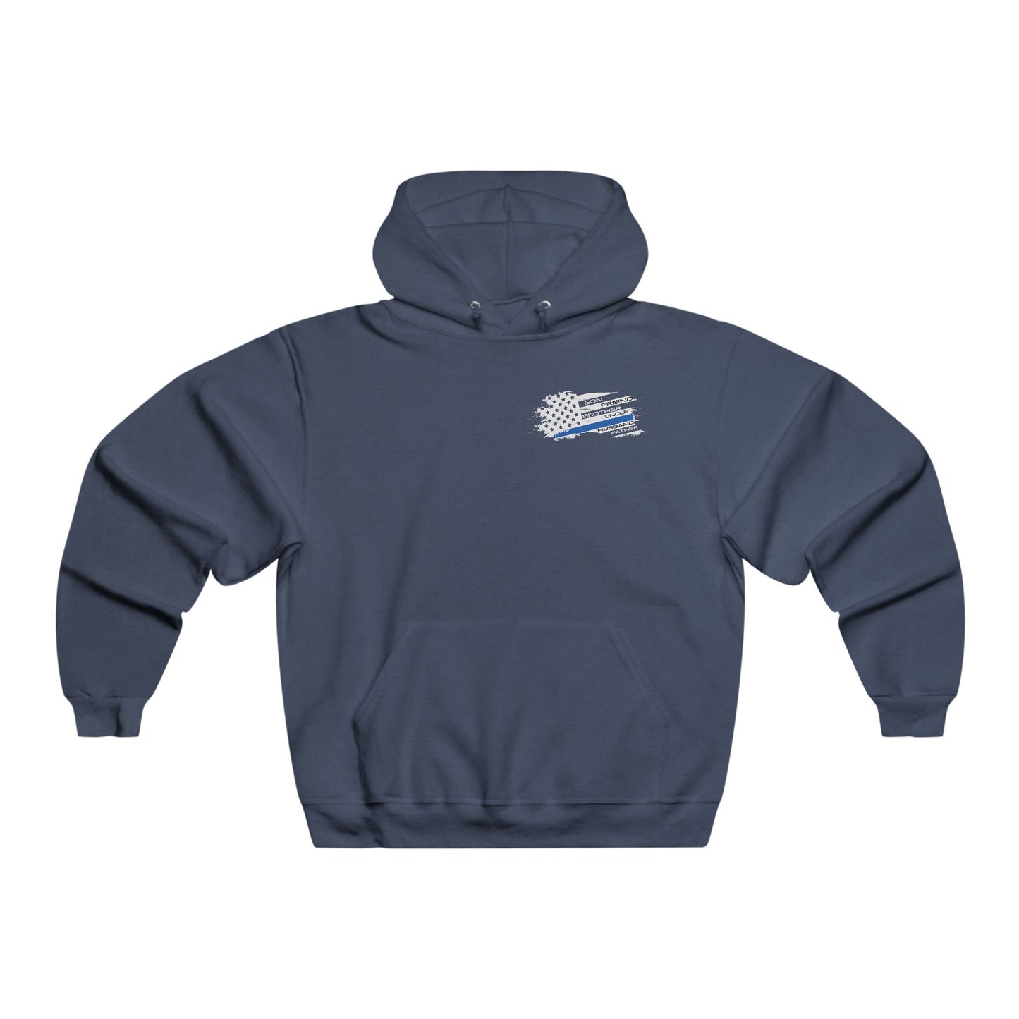 Male Police Hero NUBLEND® Hooded Sweatshirt