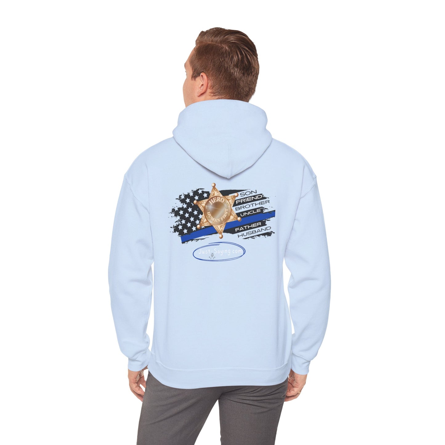 Male Sheriff Heavy Blend™ Hooded Sweatshirt