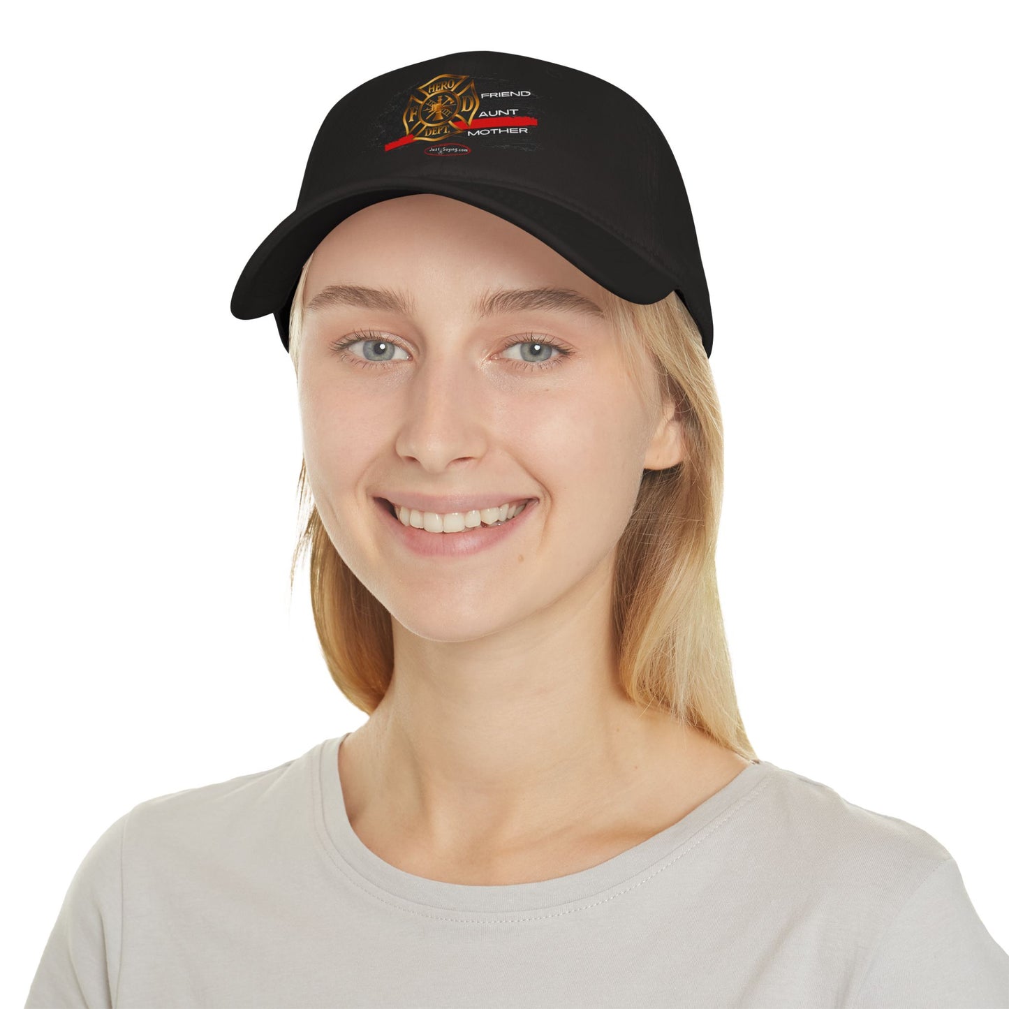 Female Fire Hero Low Profile Baseball Cap