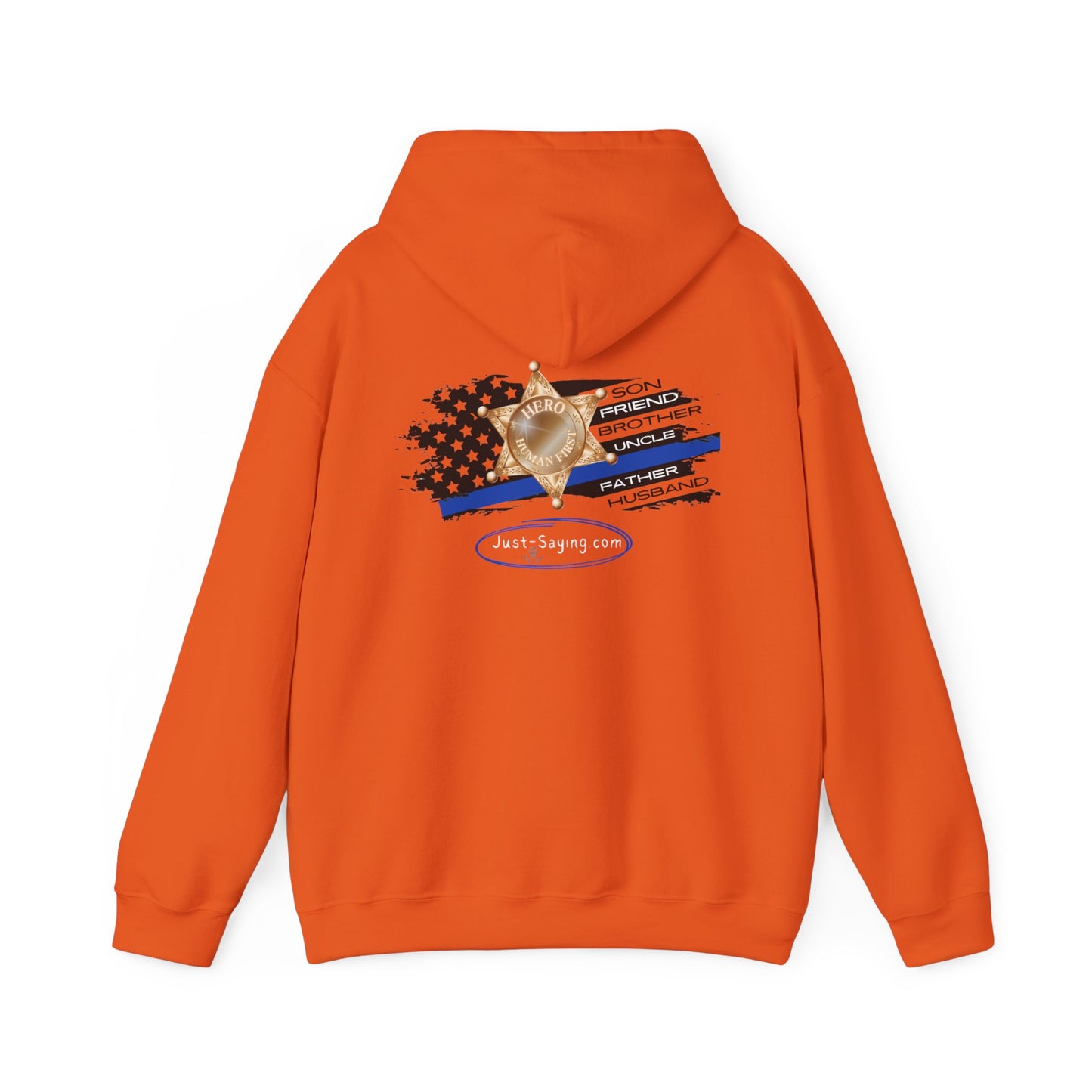 Male Sheriff Heavy Blend™ Hooded Sweatshirt