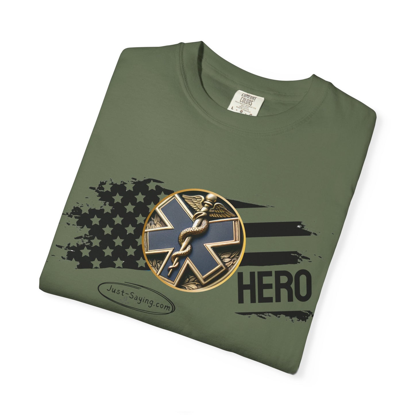 Medical Hero Unisex Garment-Dyed T-shirt