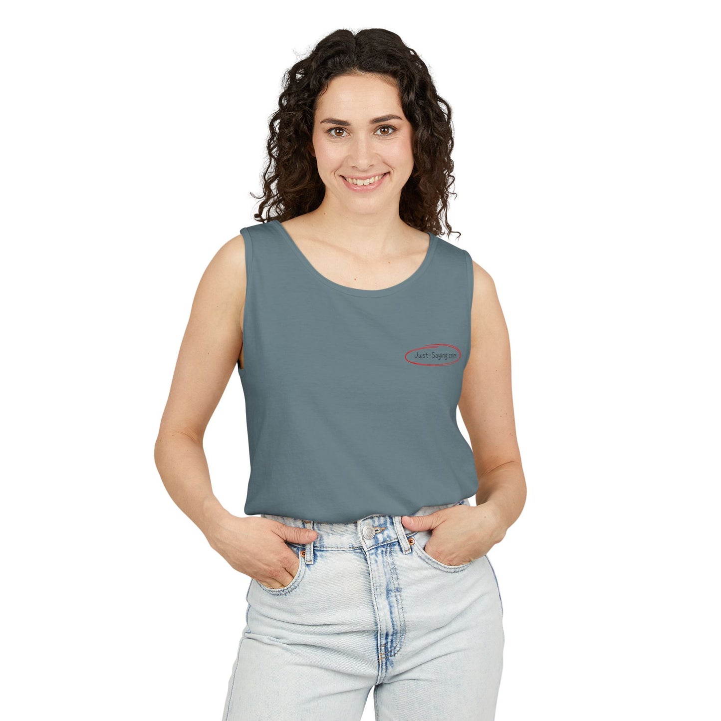 Trum[\p Unisex Garment-Dyed Tank Top