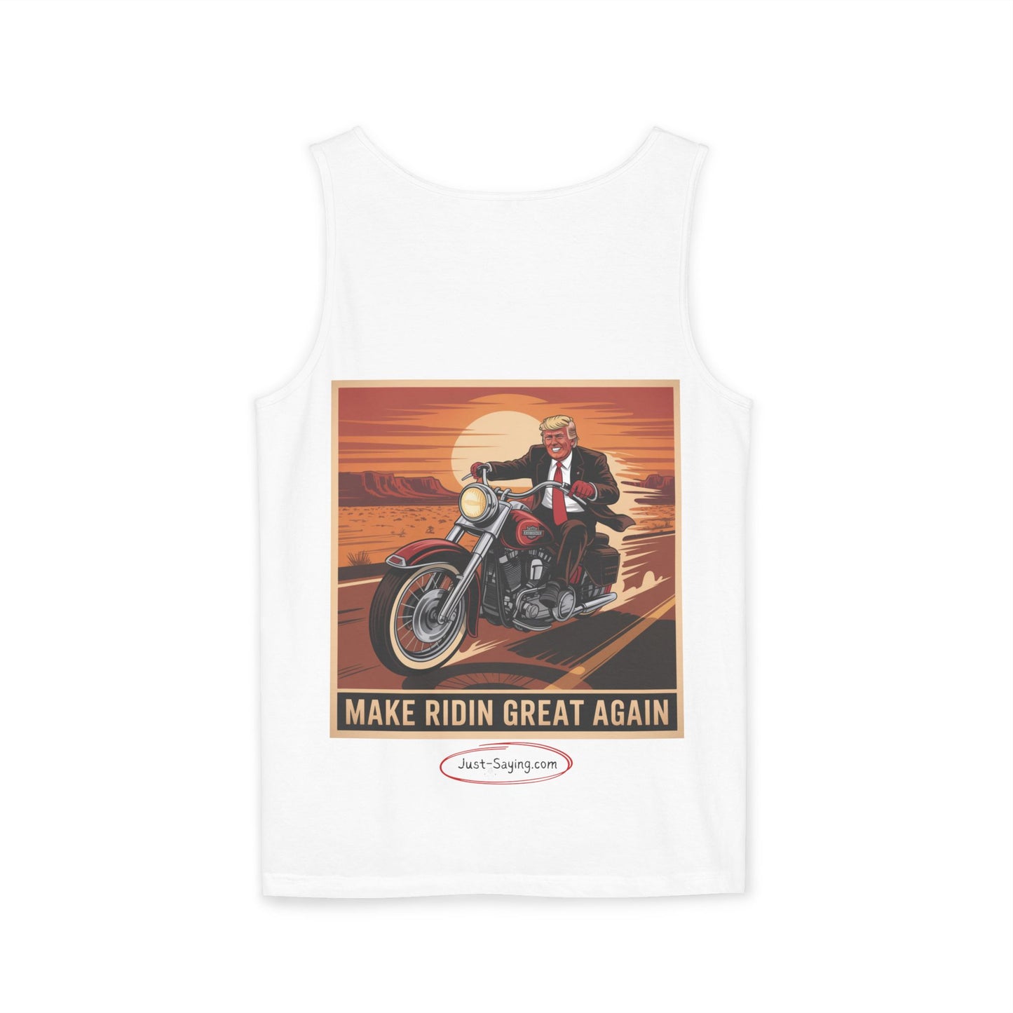 Trum[\p Unisex Garment-Dyed Tank Top