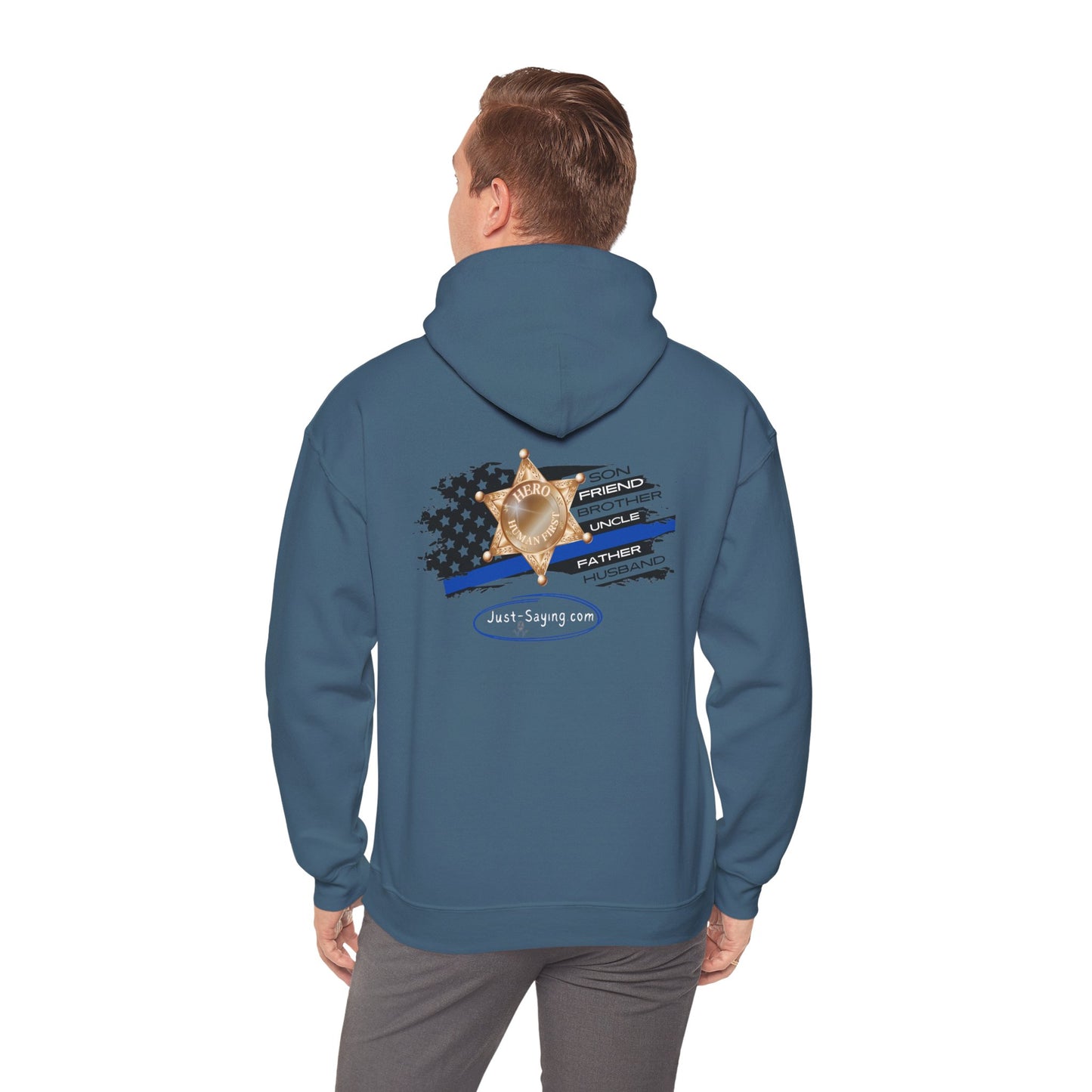Male Sheriff Heavy Blend™ Hooded Sweatshirt
