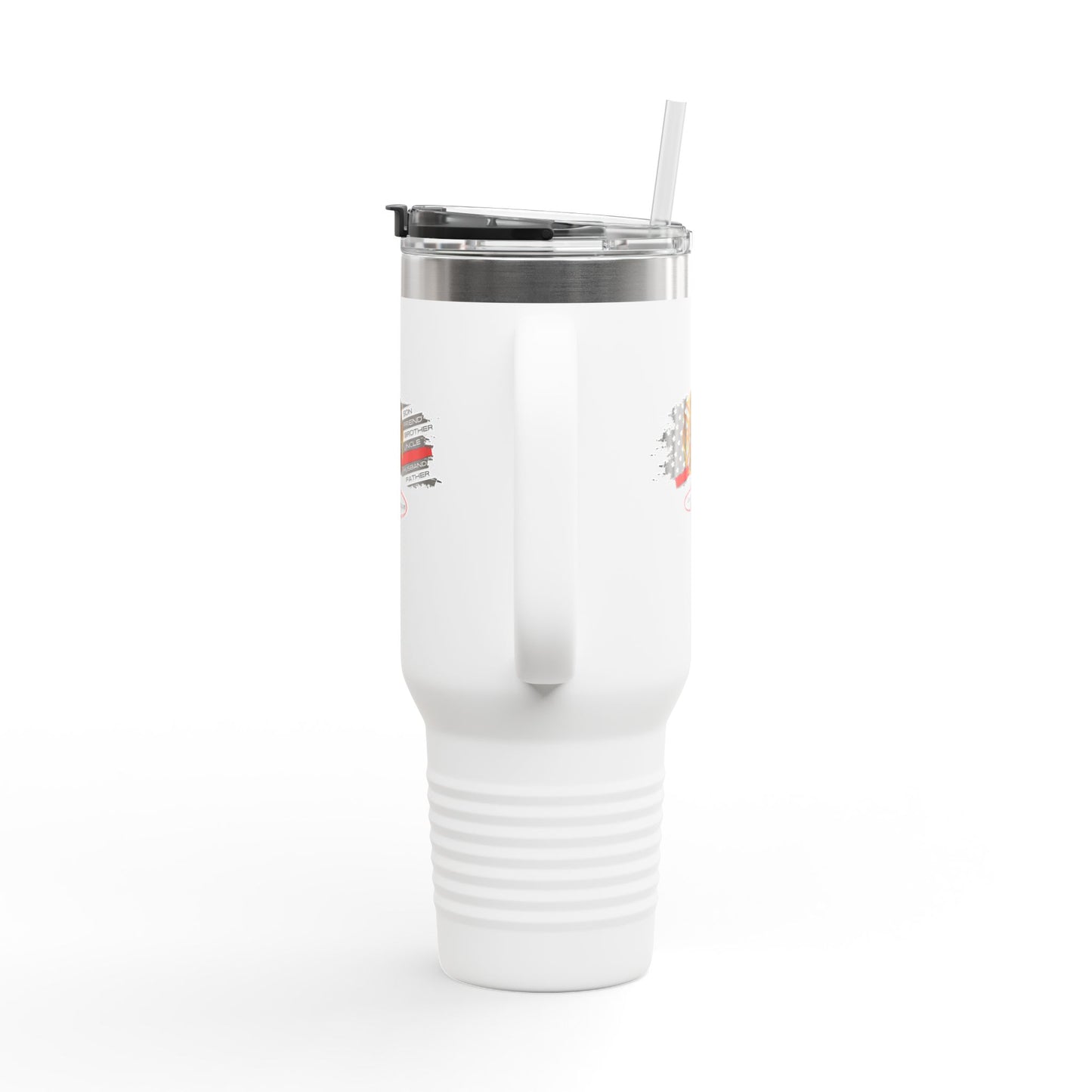 Male Fire Hero Insulated Travel Mug, 40oz