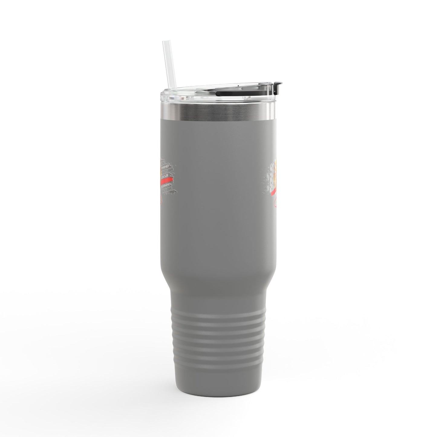 Male Fire Hero Insulated Travel Mug, 40oz