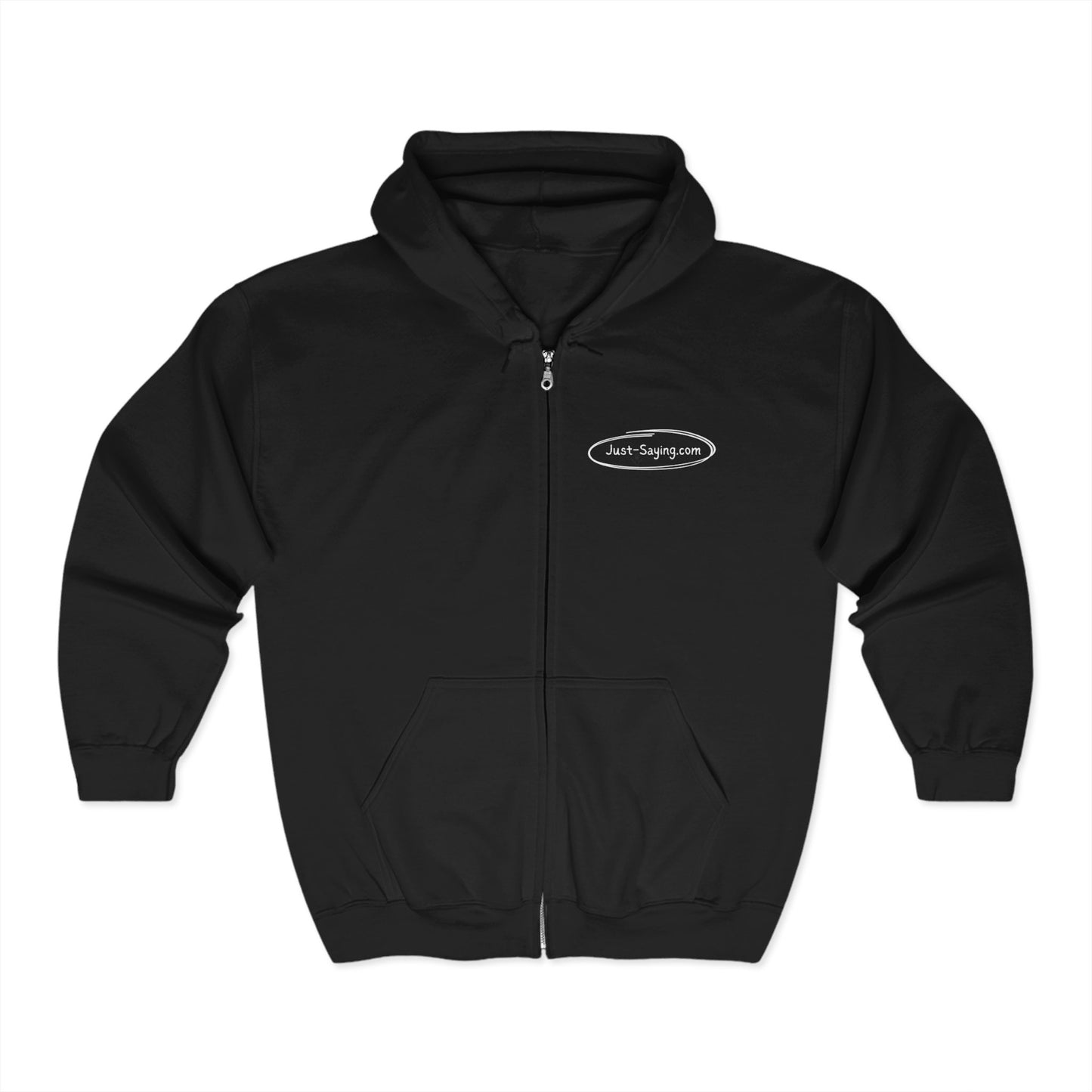Female Police Hero Heavy Blend™ Full Zip Hooded Sweatshirt