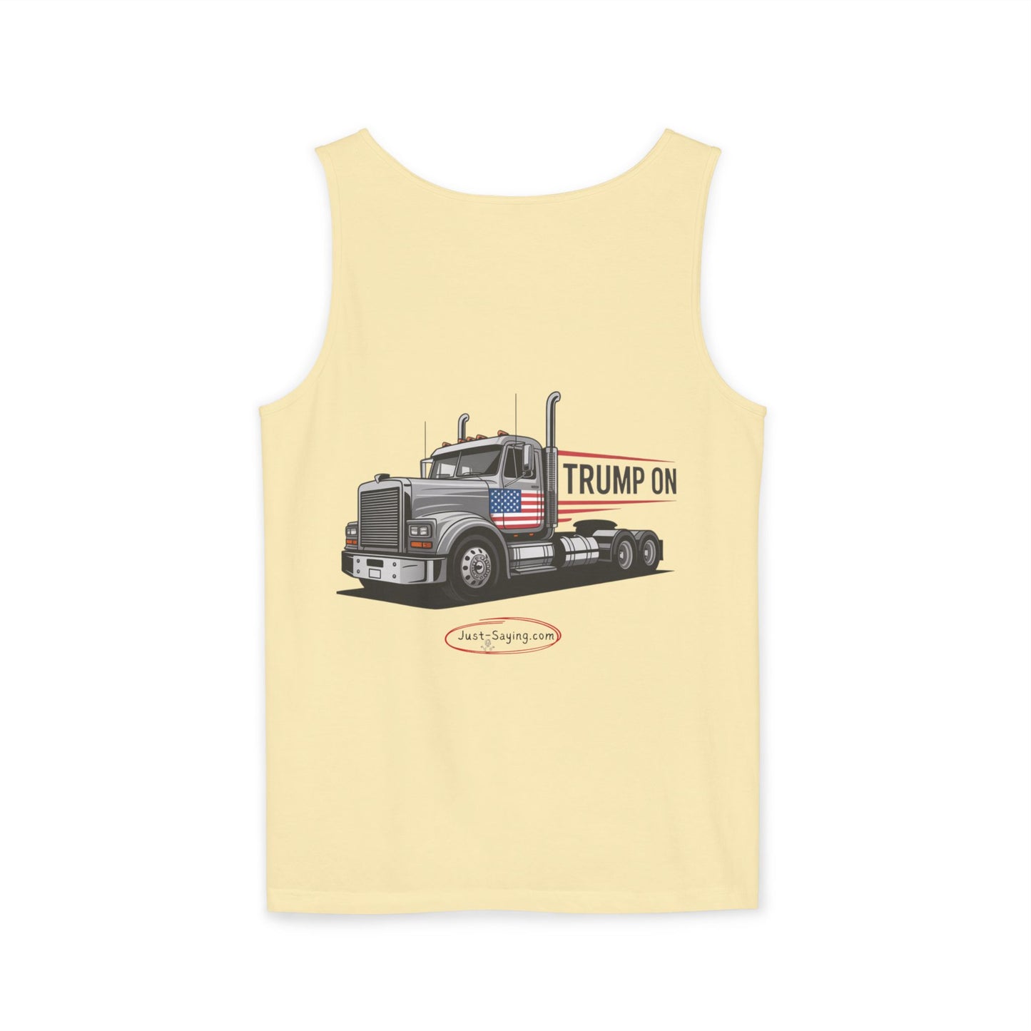 Trump on tank top