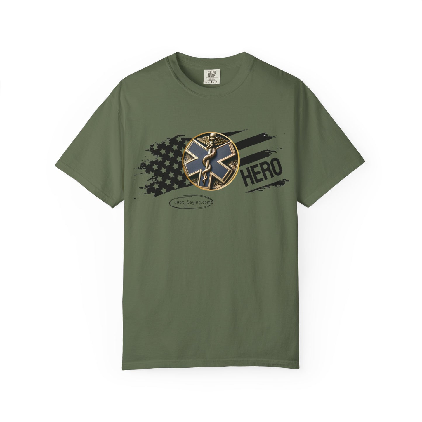 Medical Hero Unisex Garment-Dyed T-shirt