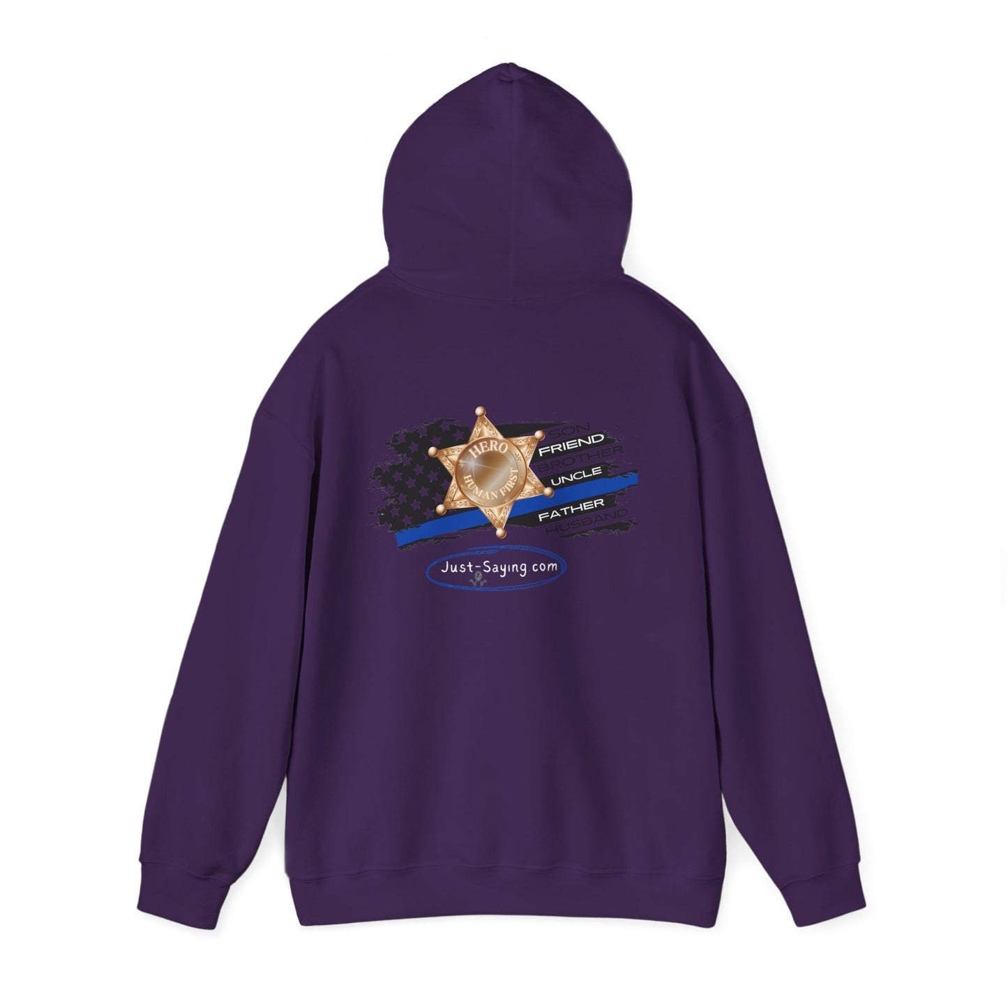 Male Sheriff Heavy Blend™ Hooded Sweatshirt