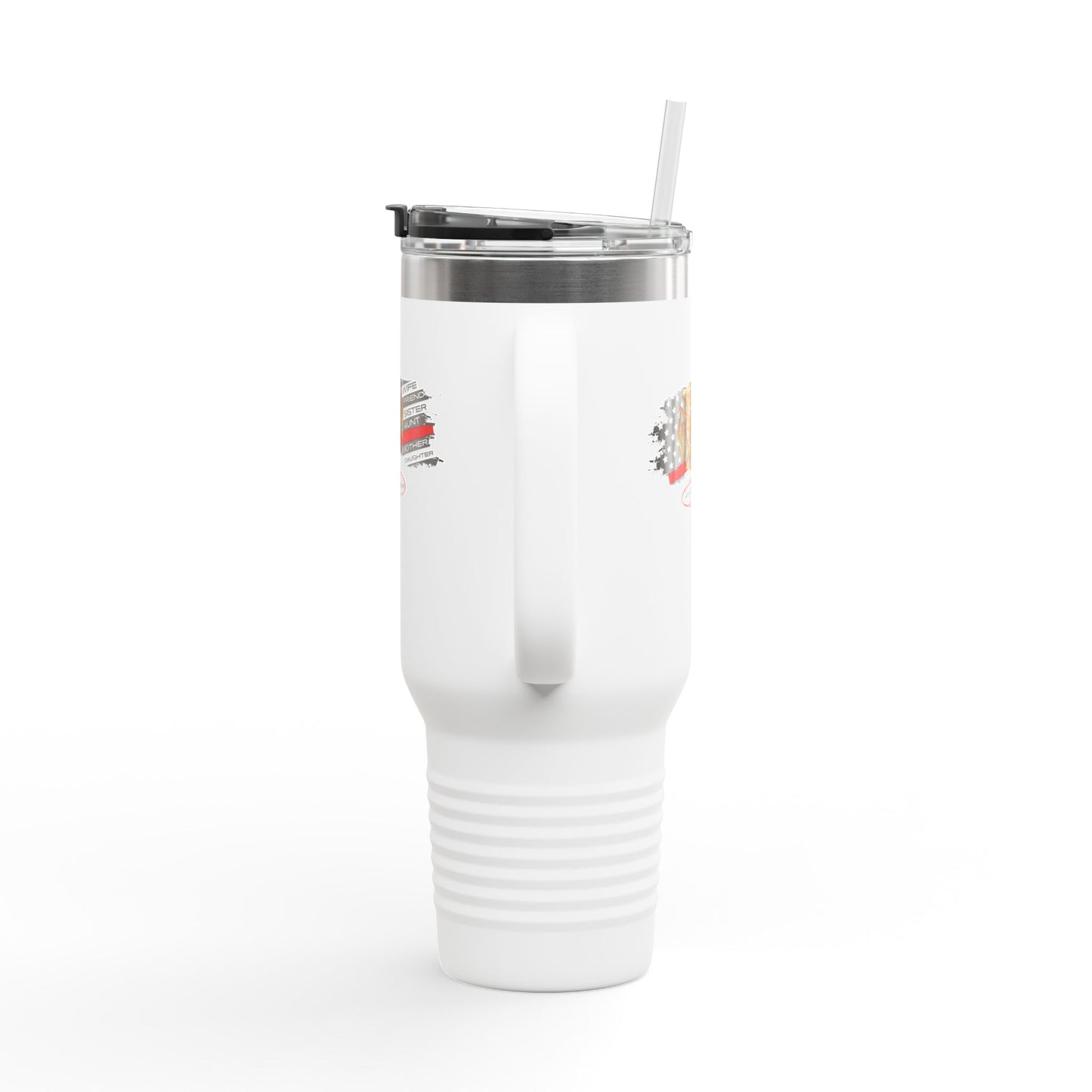 Female Fire Hero Insulated Travel Mug, 40oz