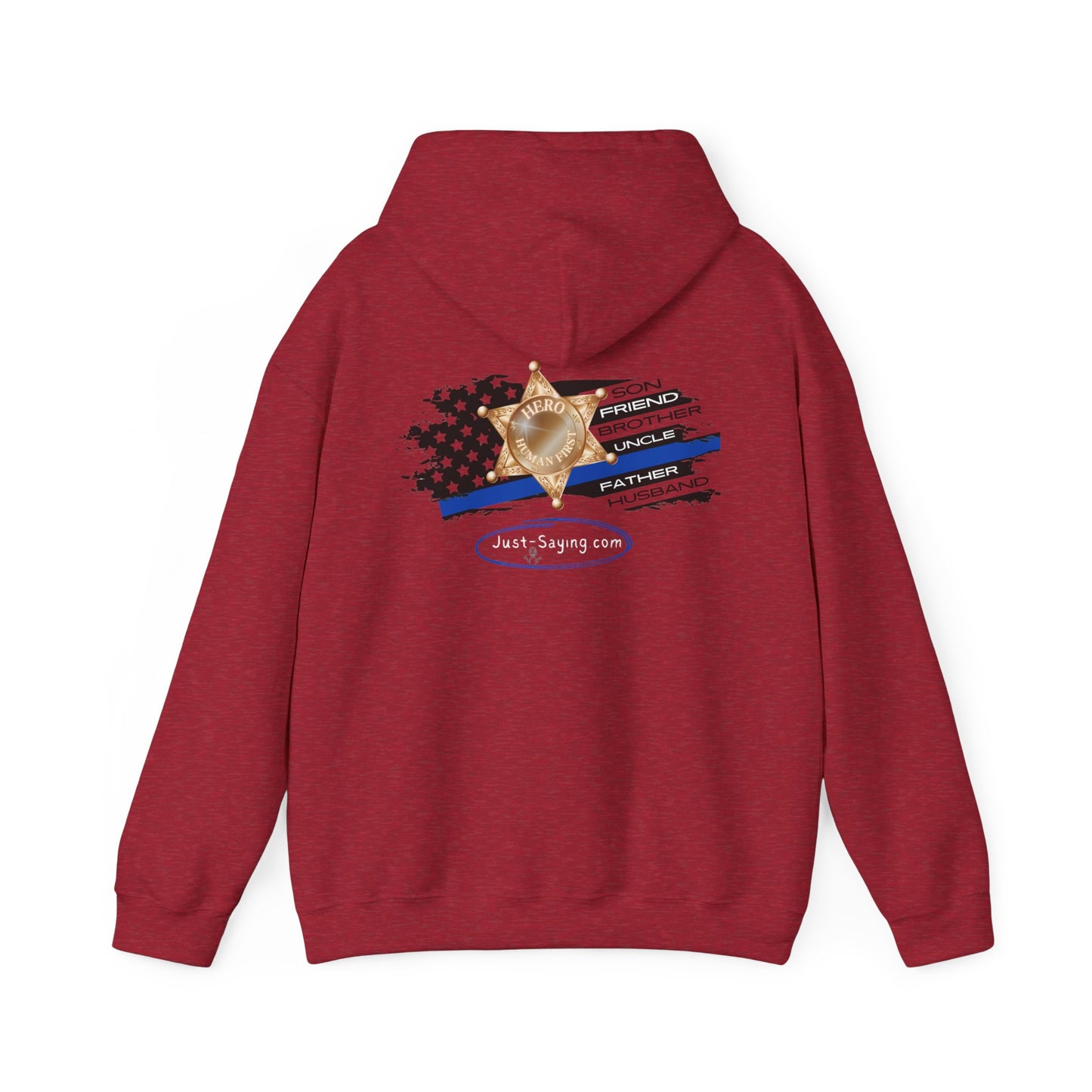 Male Sheriff Heavy Blend™ Hooded Sweatshirt