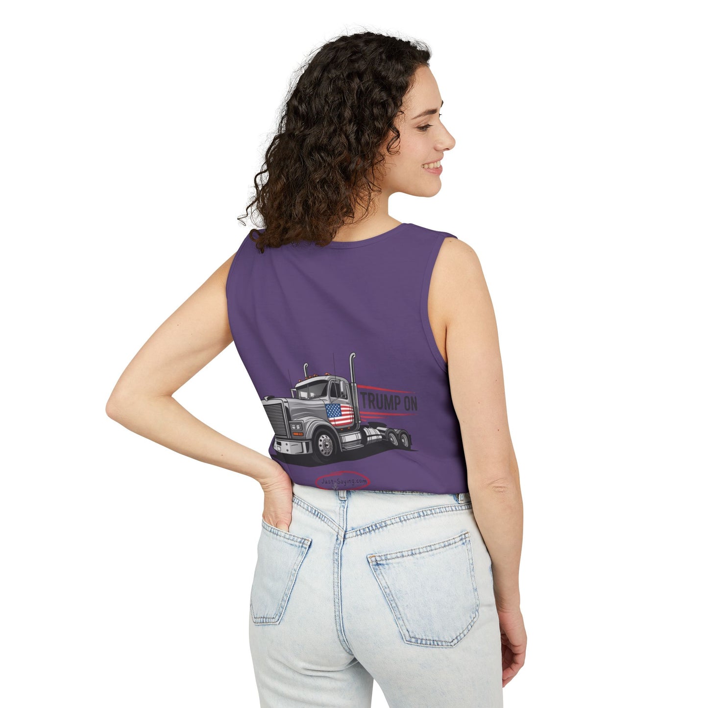 Trump on tank top