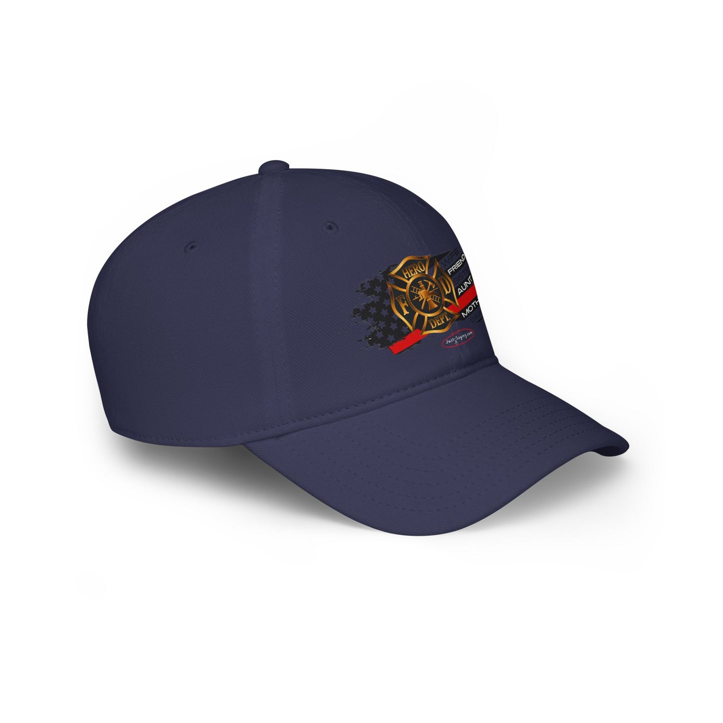 Female Fire Hero Low Profile Baseball Cap