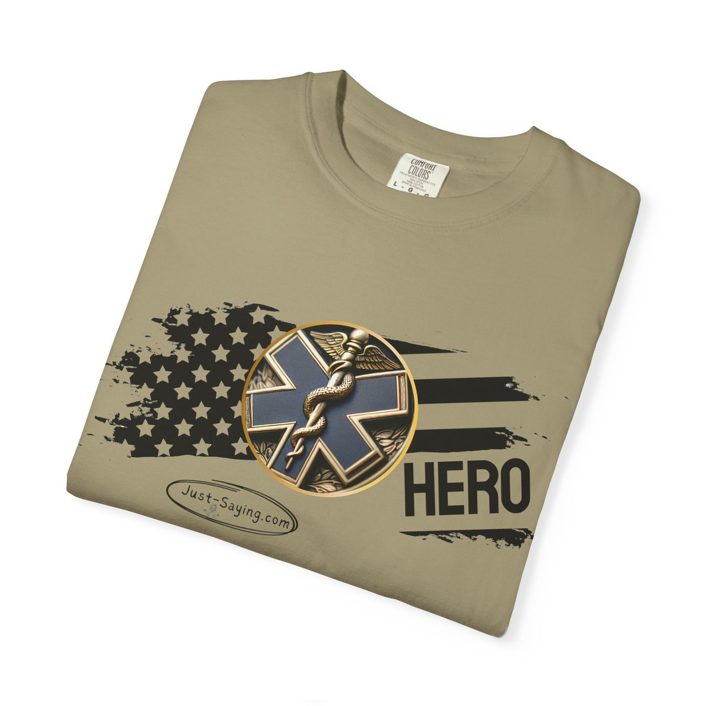 Medical Hero Unisex Garment-Dyed T-shirt
