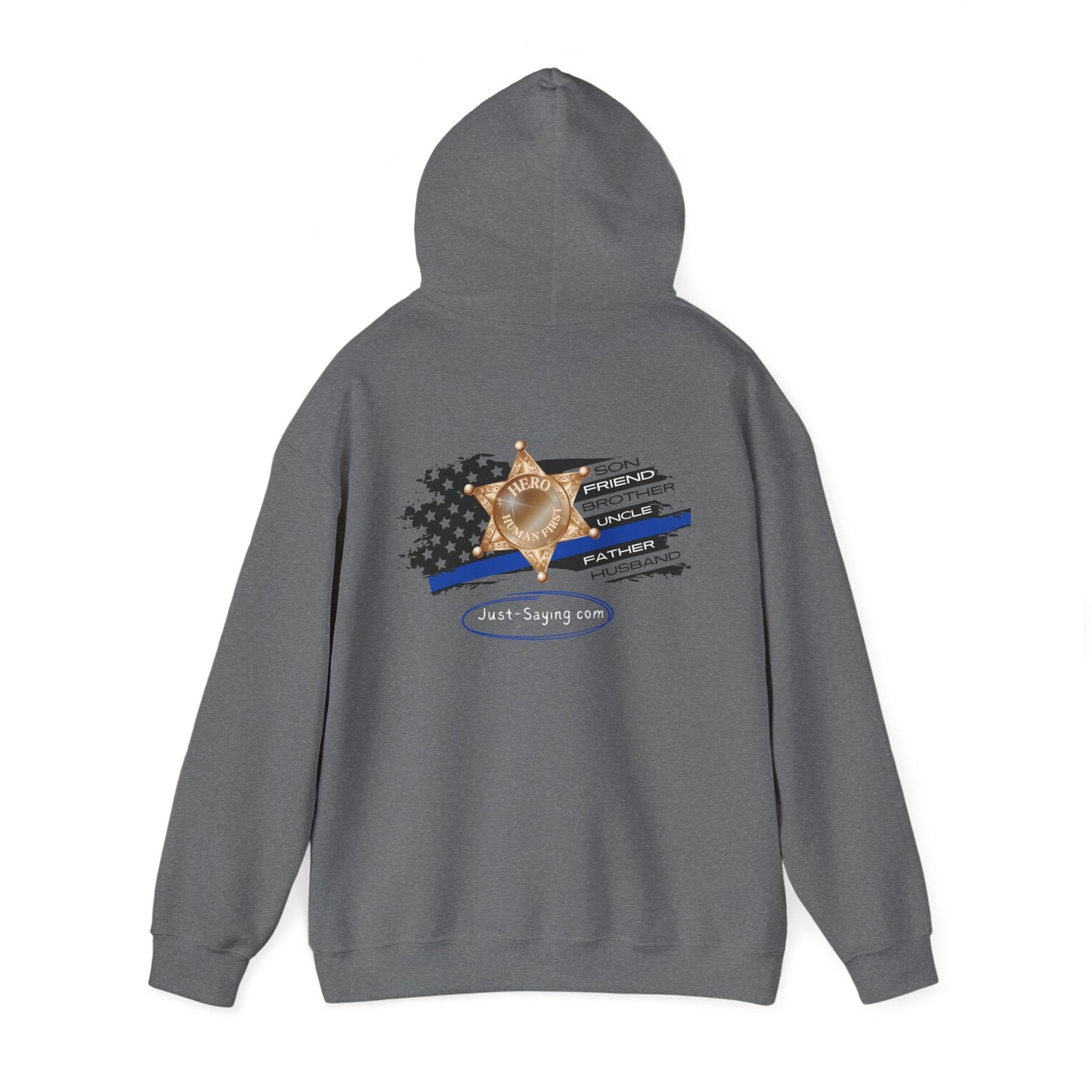 Male Sheriff Heavy Blend™ Hooded Sweatshirt