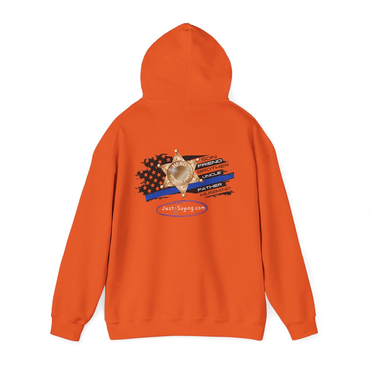 Male Sheriff Heavy Blend™ Hooded Sweatshirt