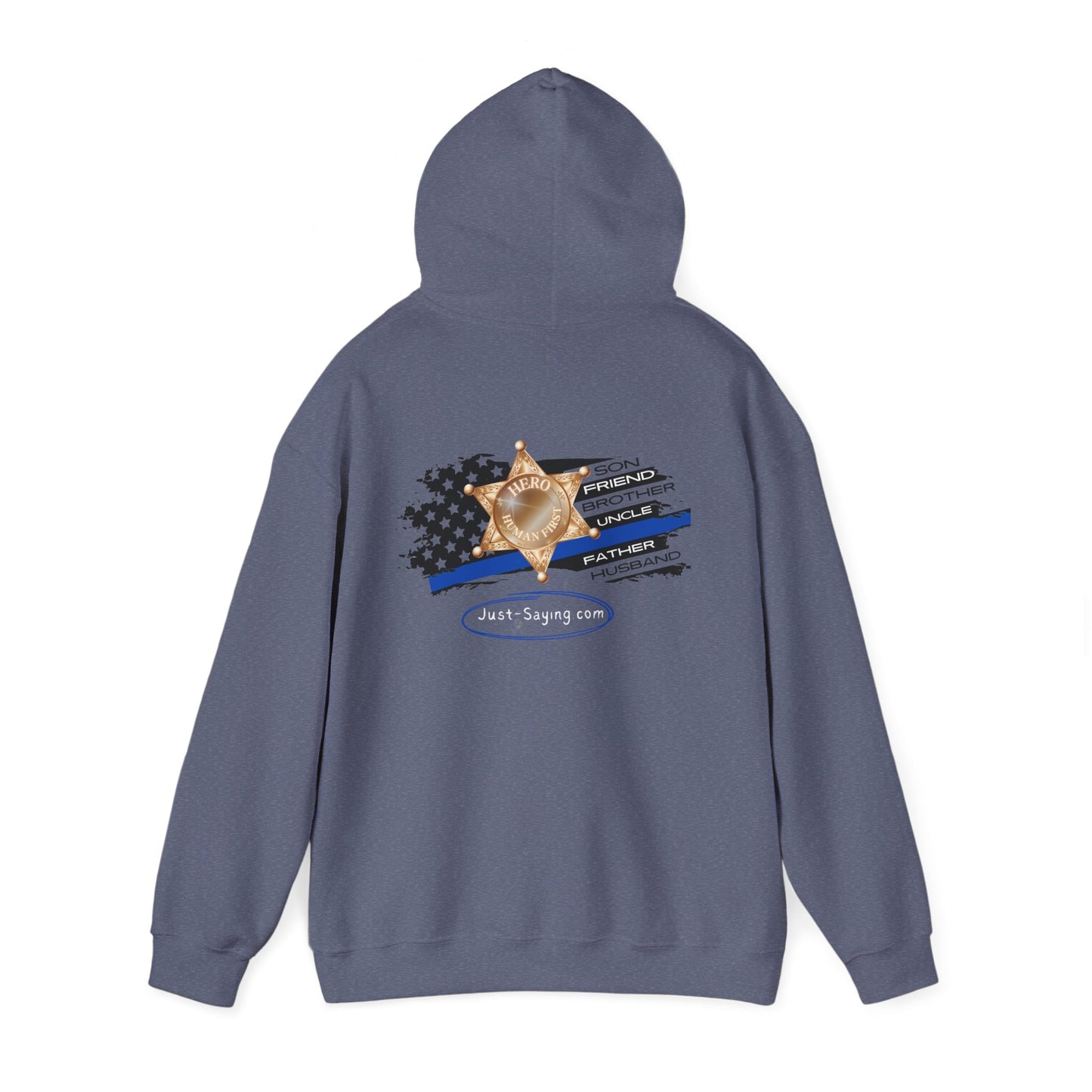Male Sheriff Heavy Blend™ Hooded Sweatshirt