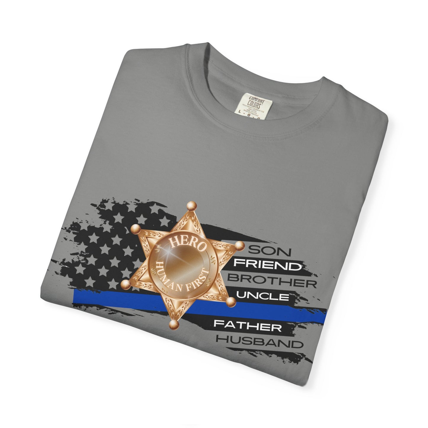 Male Sheriff Garment-Dyed T-shirt