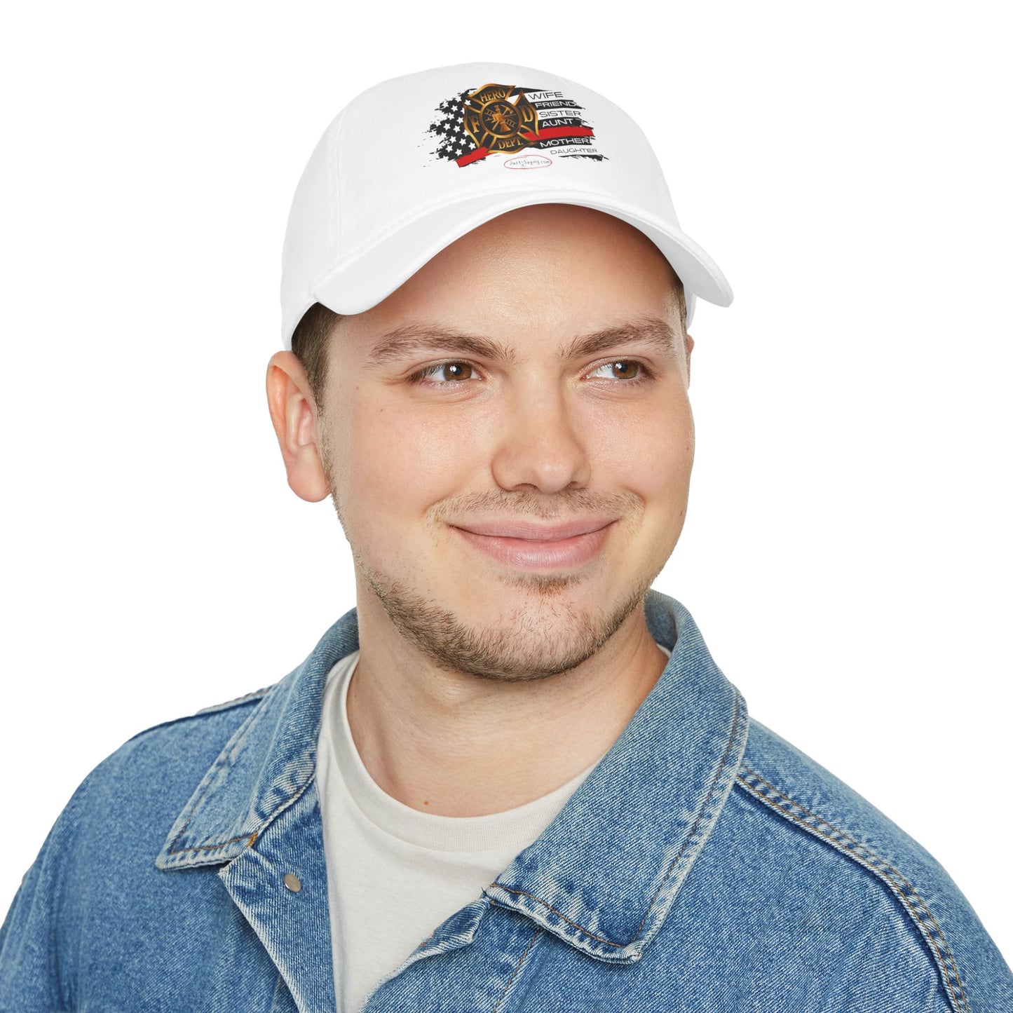 Female Fire Hero Low Profile Baseball Cap