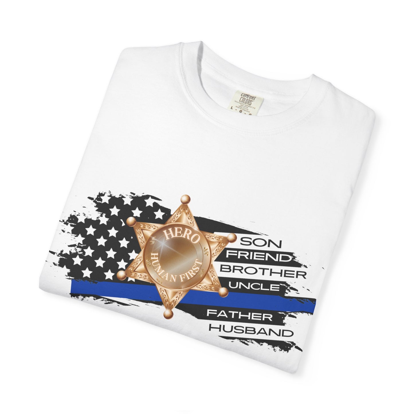 Male Sheriff Garment-Dyed T-shirt