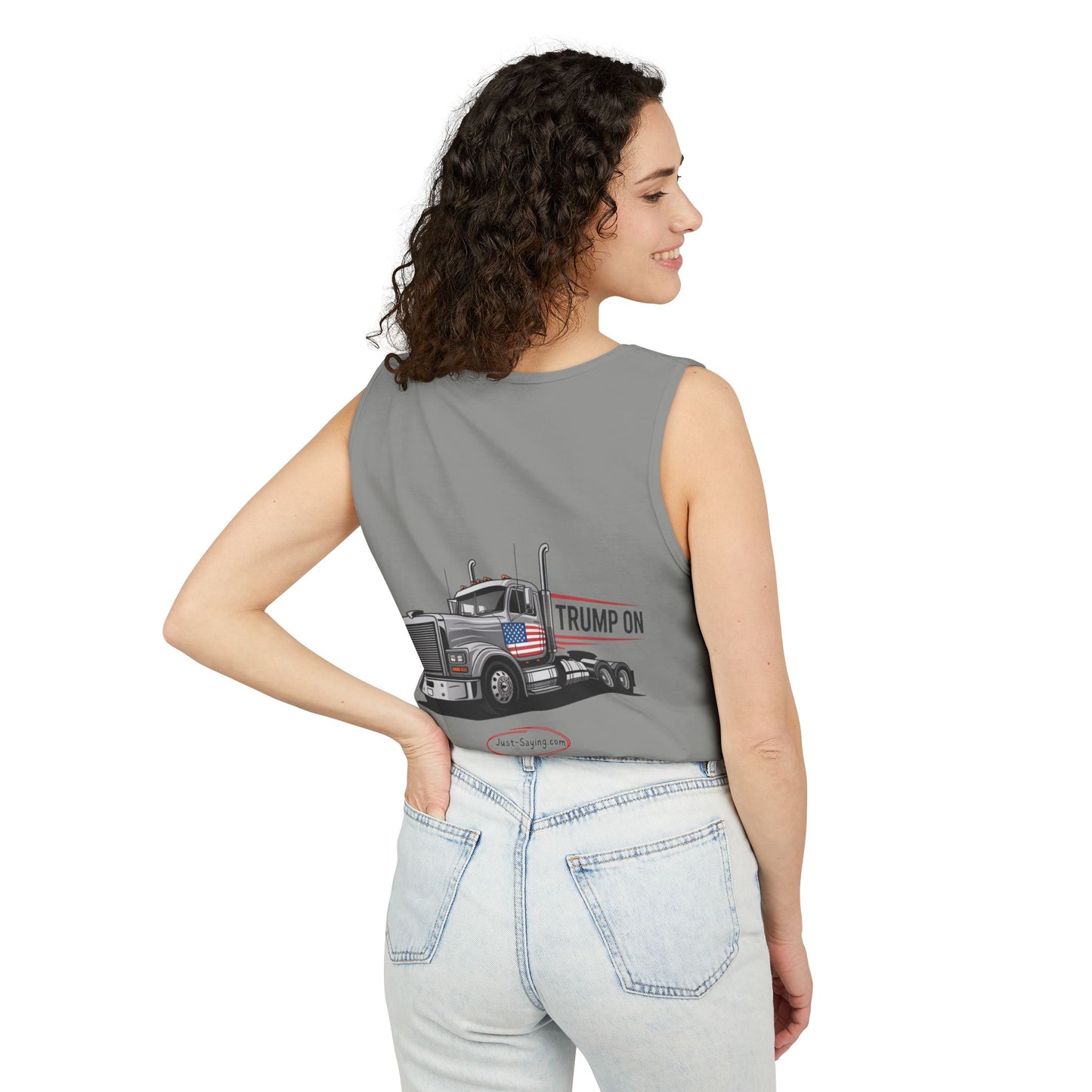 Trump on tank top