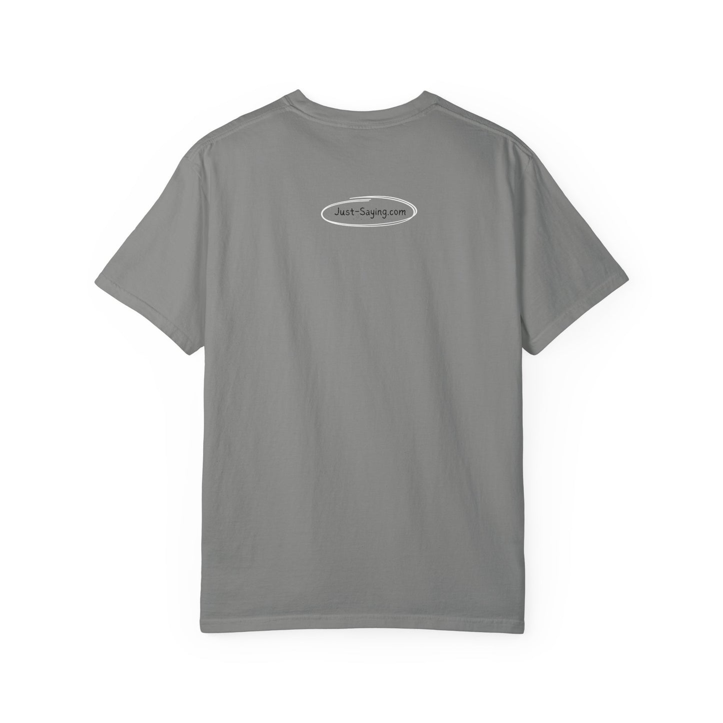 Male Police Hero Garment-Dyed T-shirt
