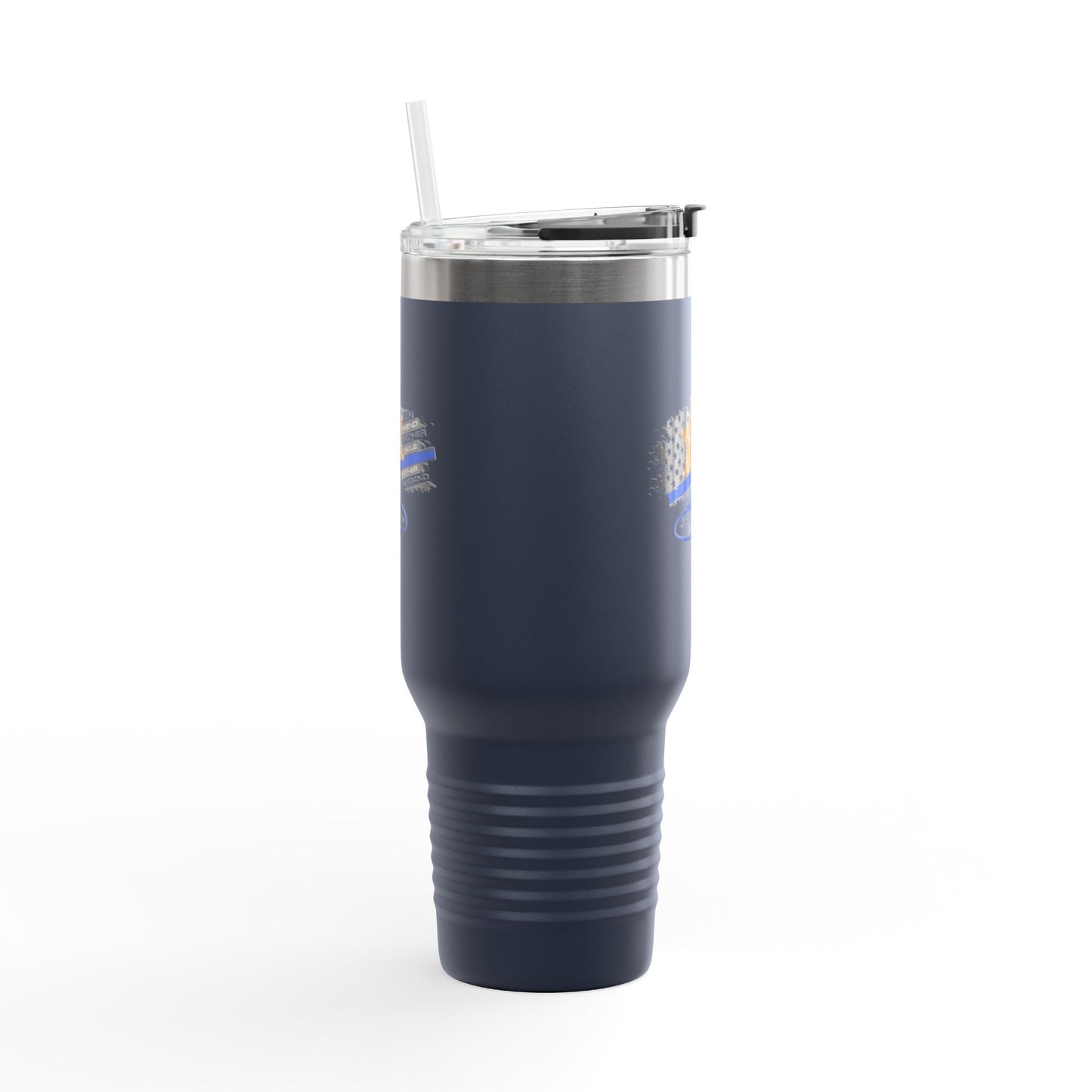 Male Sheriff Insulated Travel Mug, 40oz