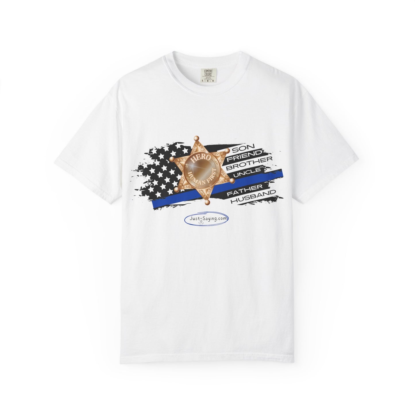 Male Sheriff Garment-Dyed T-shirt