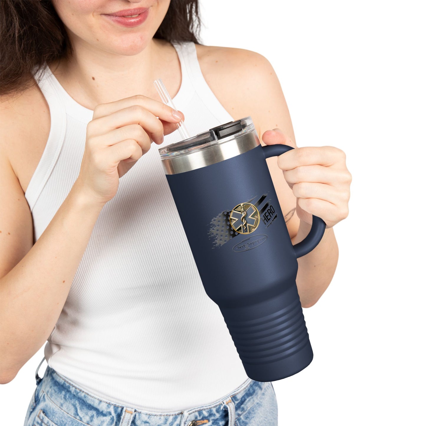 Medical Insulated Travel Mug, 40oz