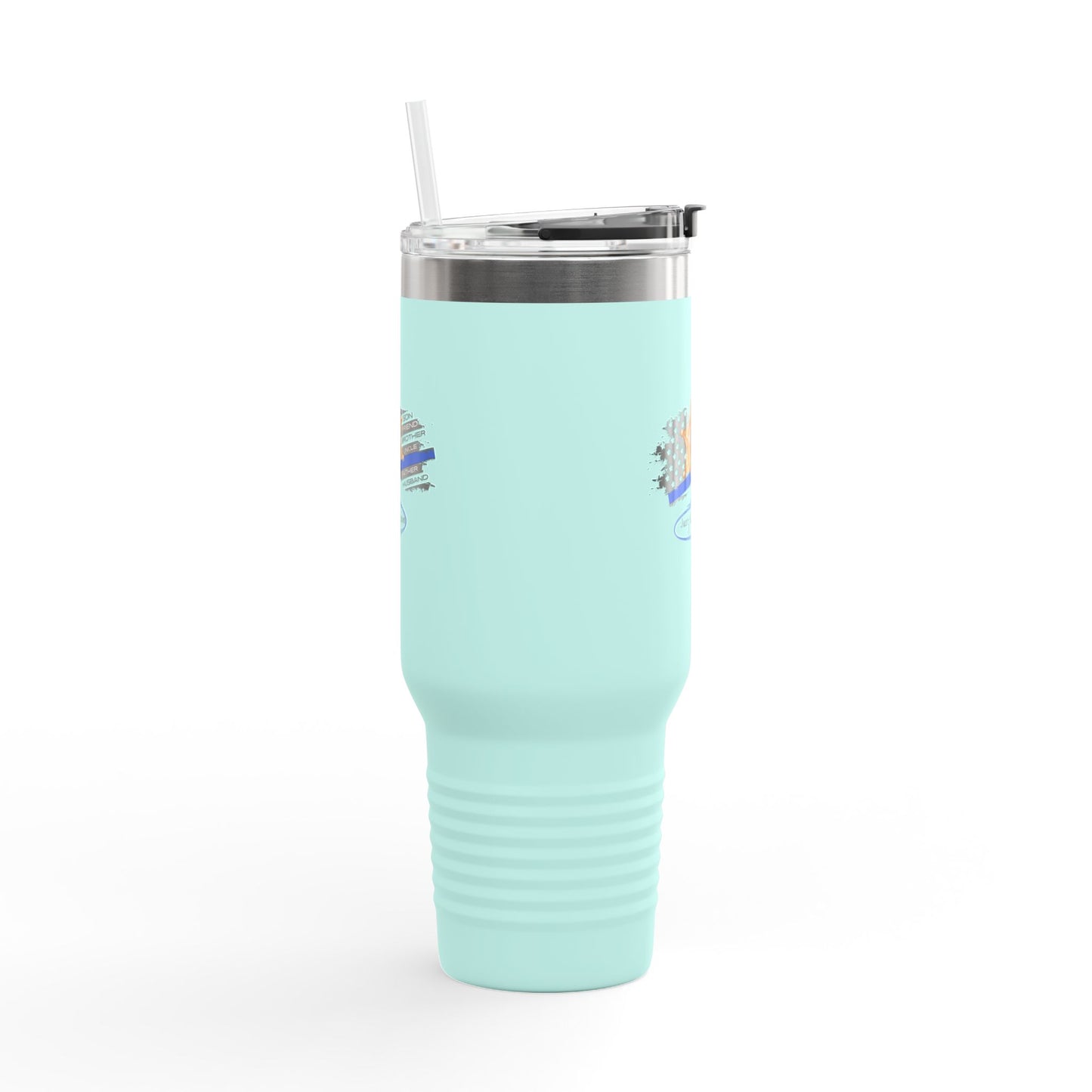 Male Sheriff Insulated Travel Mug, 40oz