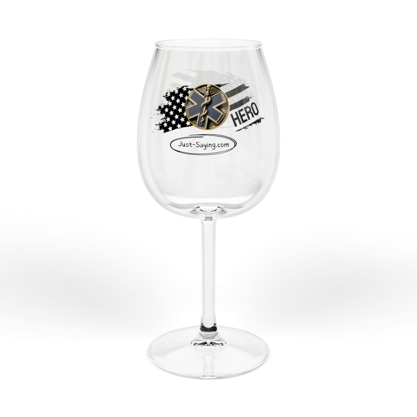 Medical Hero Wine Glass, 12oz