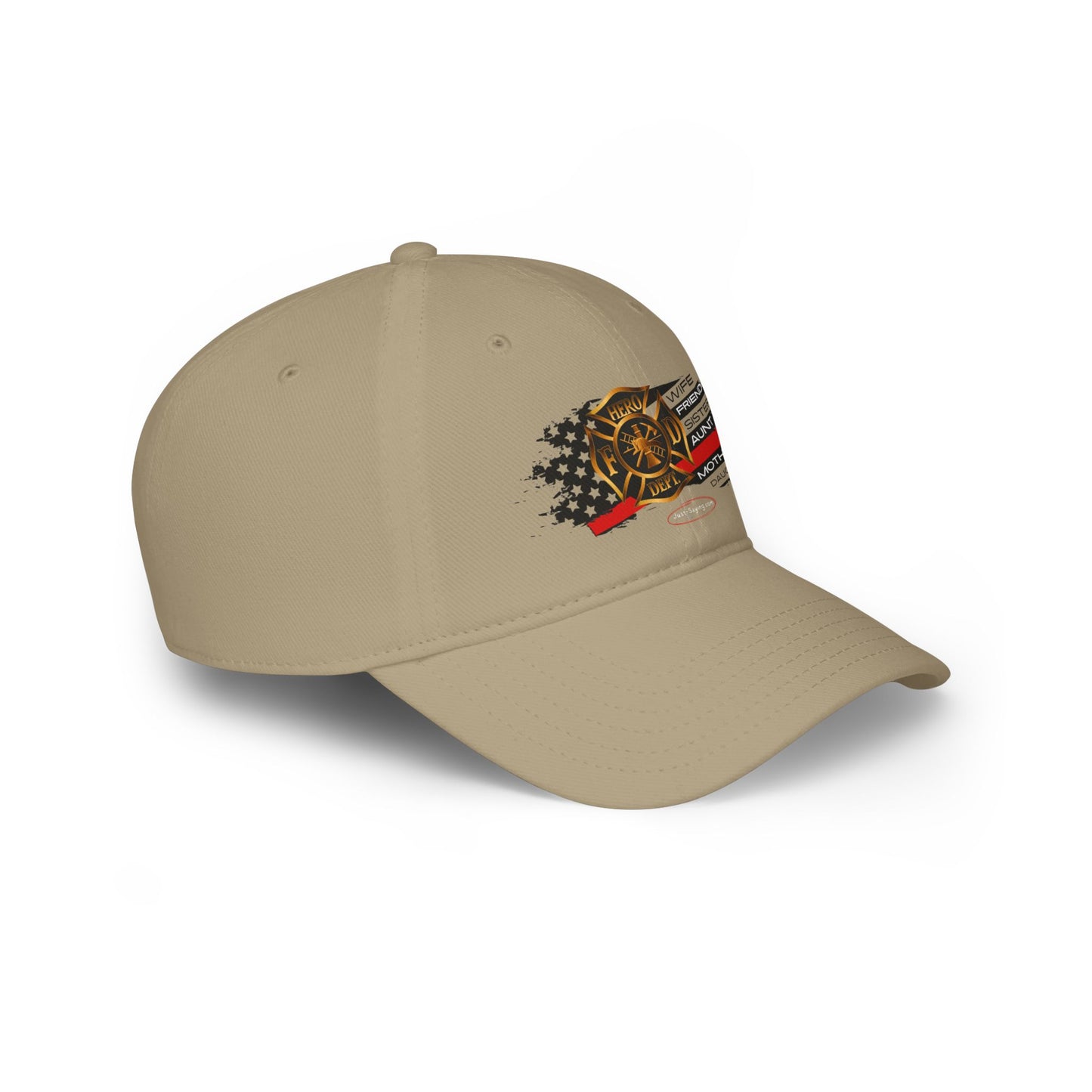 Female Fire Hero Low Profile Baseball Cap