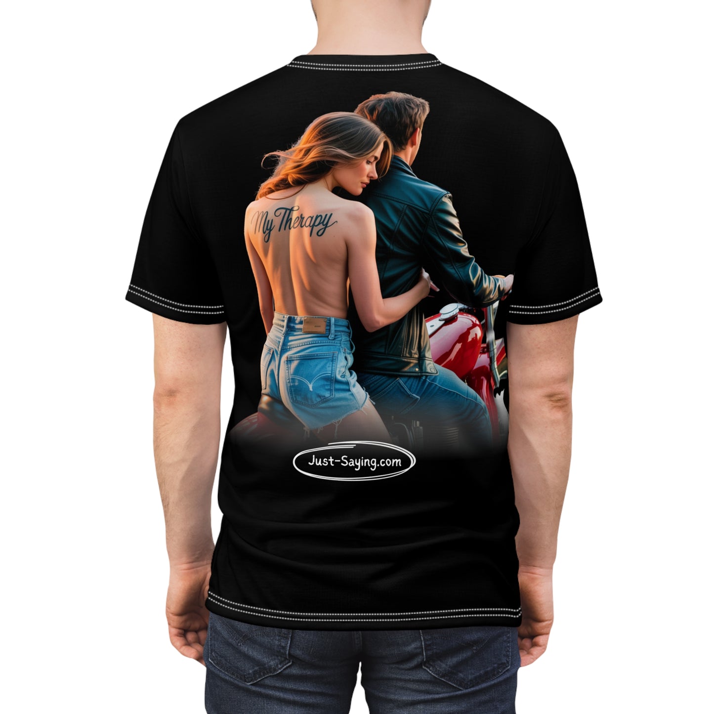 My Therapy Unisex Cut & Sew Tee (AOP)