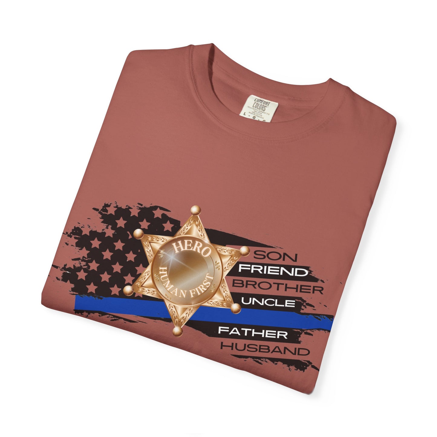 Male Sheriff Garment-Dyed T-shirt
