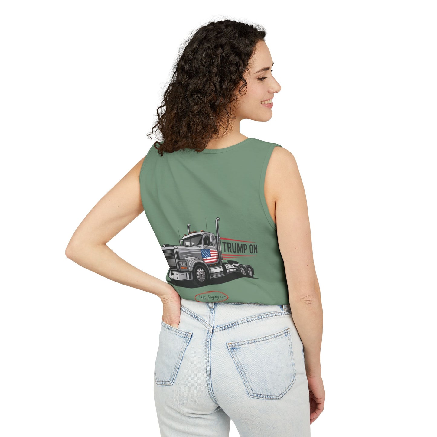 Trump on tank top
