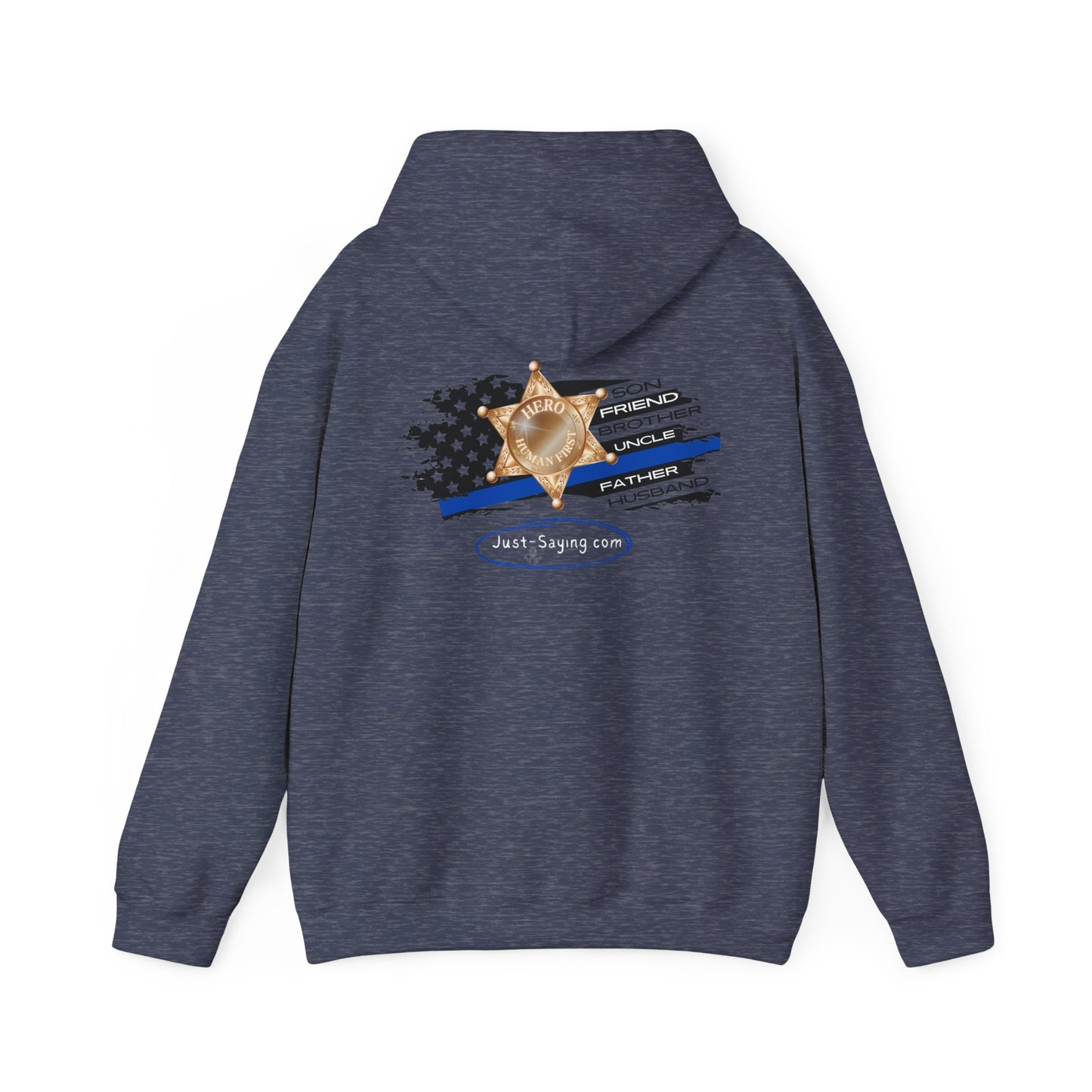 Male Sheriff Heavy Blend™ Hooded Sweatshirt