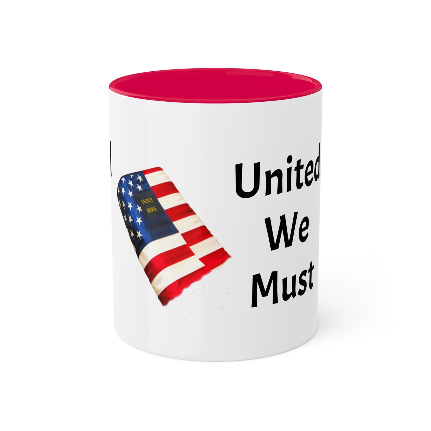 Colorful Mugs, 11oz united we must