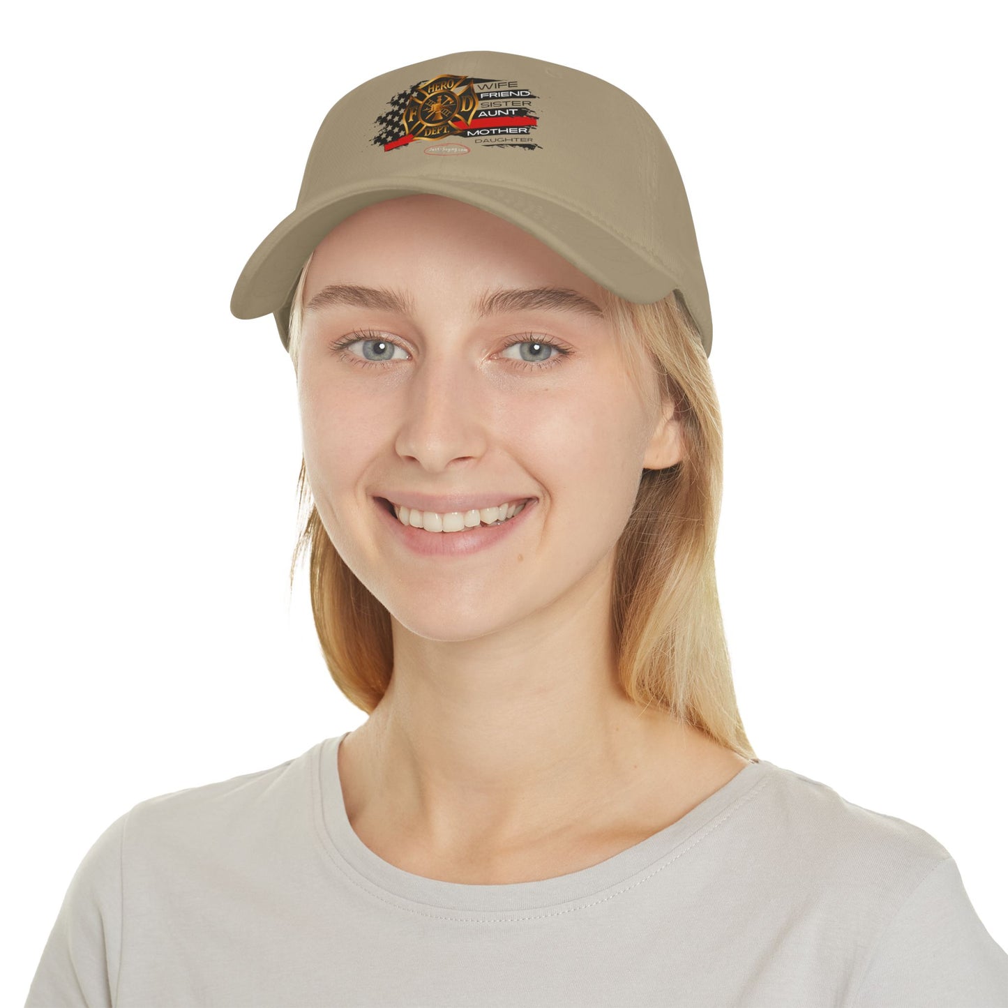 Female Fire Hero Low Profile Baseball Cap