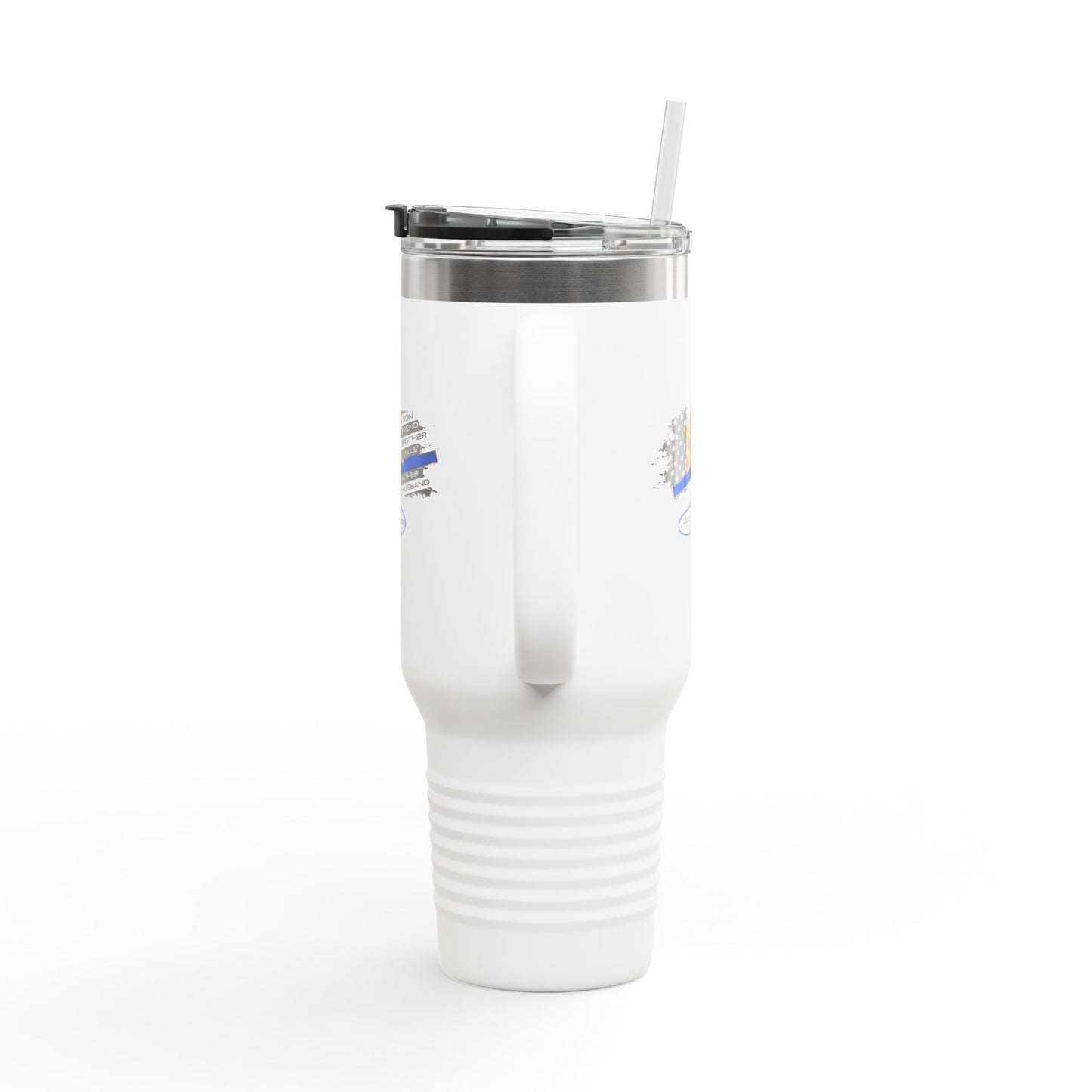 Male Sheriff Insulated Travel Mug, 40oz