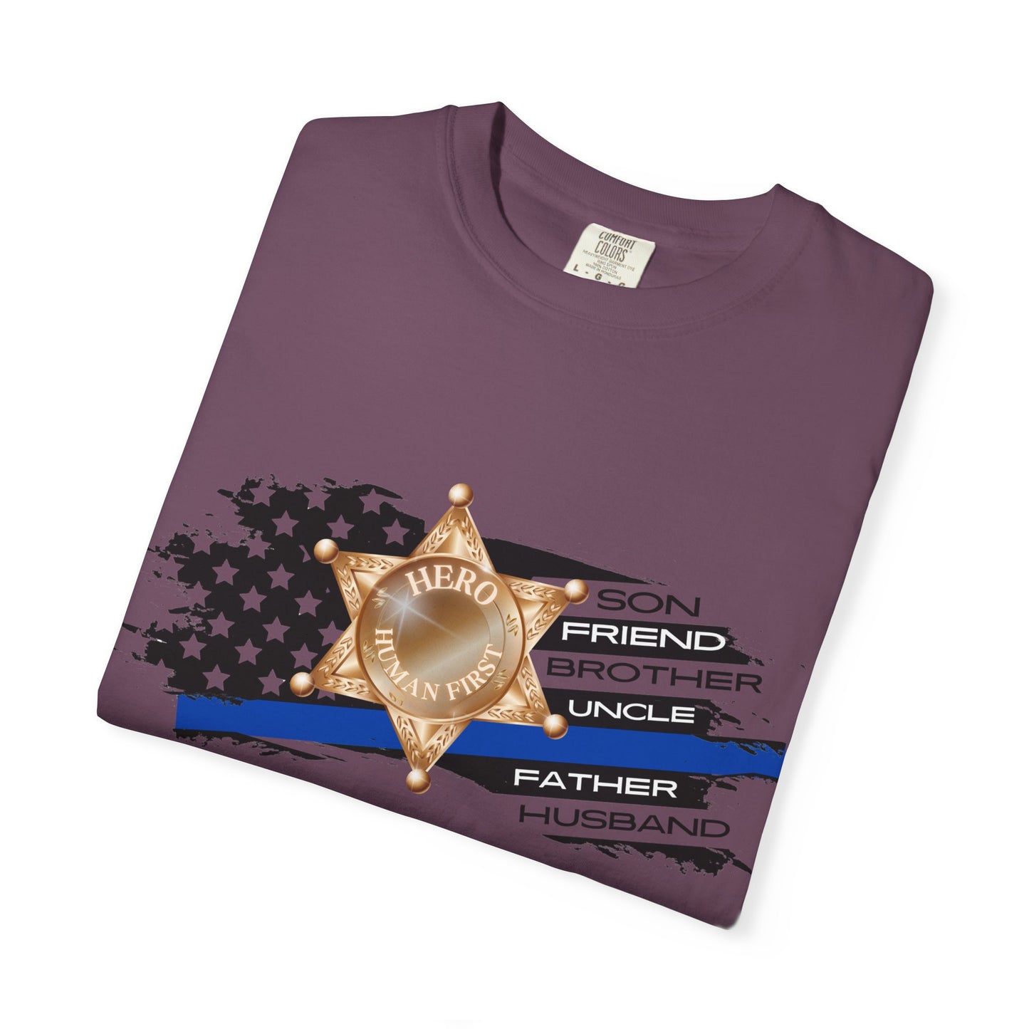 Male Sheriff Garment-Dyed T-shirt