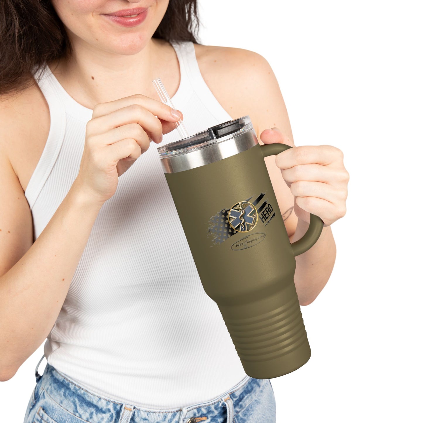 Medical Insulated Travel Mug, 40oz