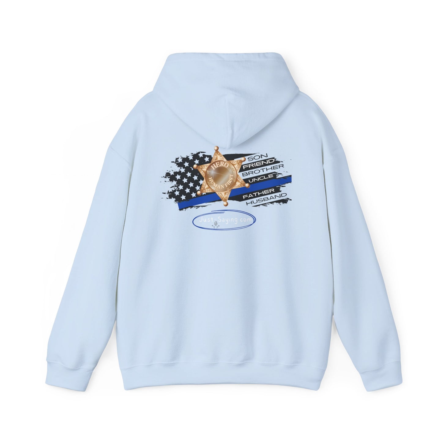 Male Sheriff Heavy Blend™ Hooded Sweatshirt