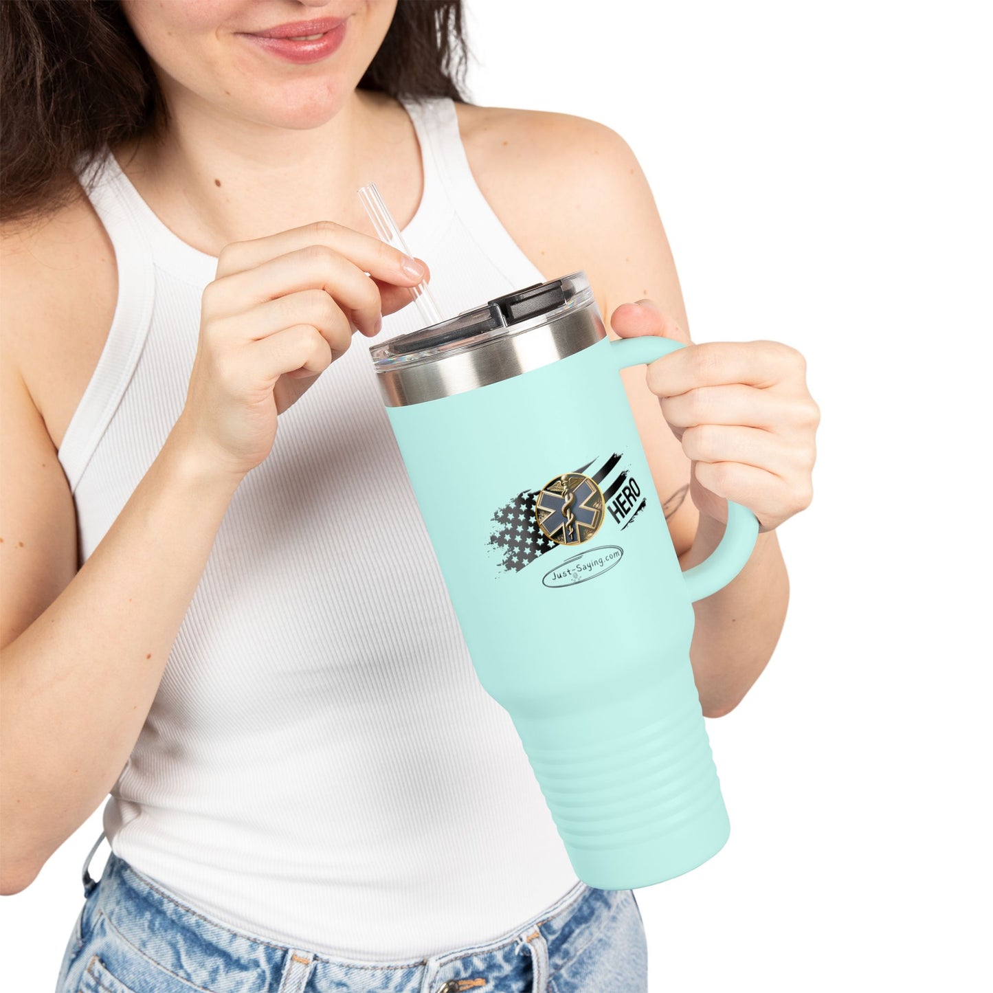 Medical Insulated Travel Mug, 40oz