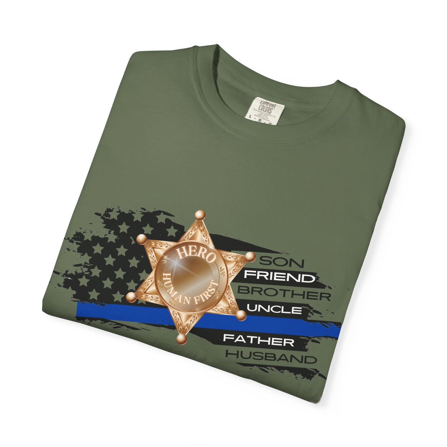 Male Sheriff Garment-Dyed T-shirt